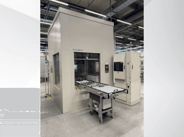 Frontansicht der HOFMANN CVK11-BH4 Maschine