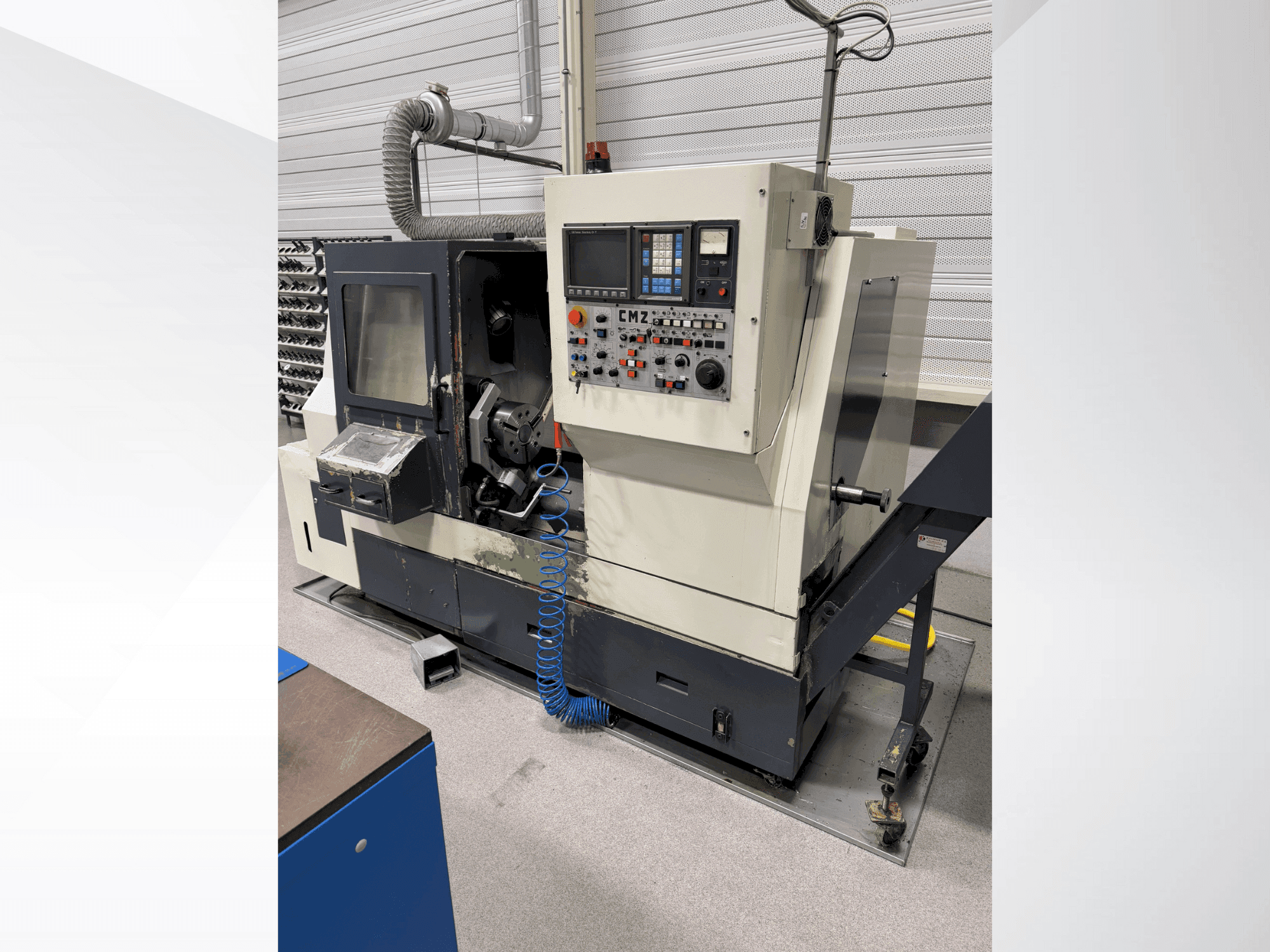 Frontansicht der CMZ TB1 480 A Maschine