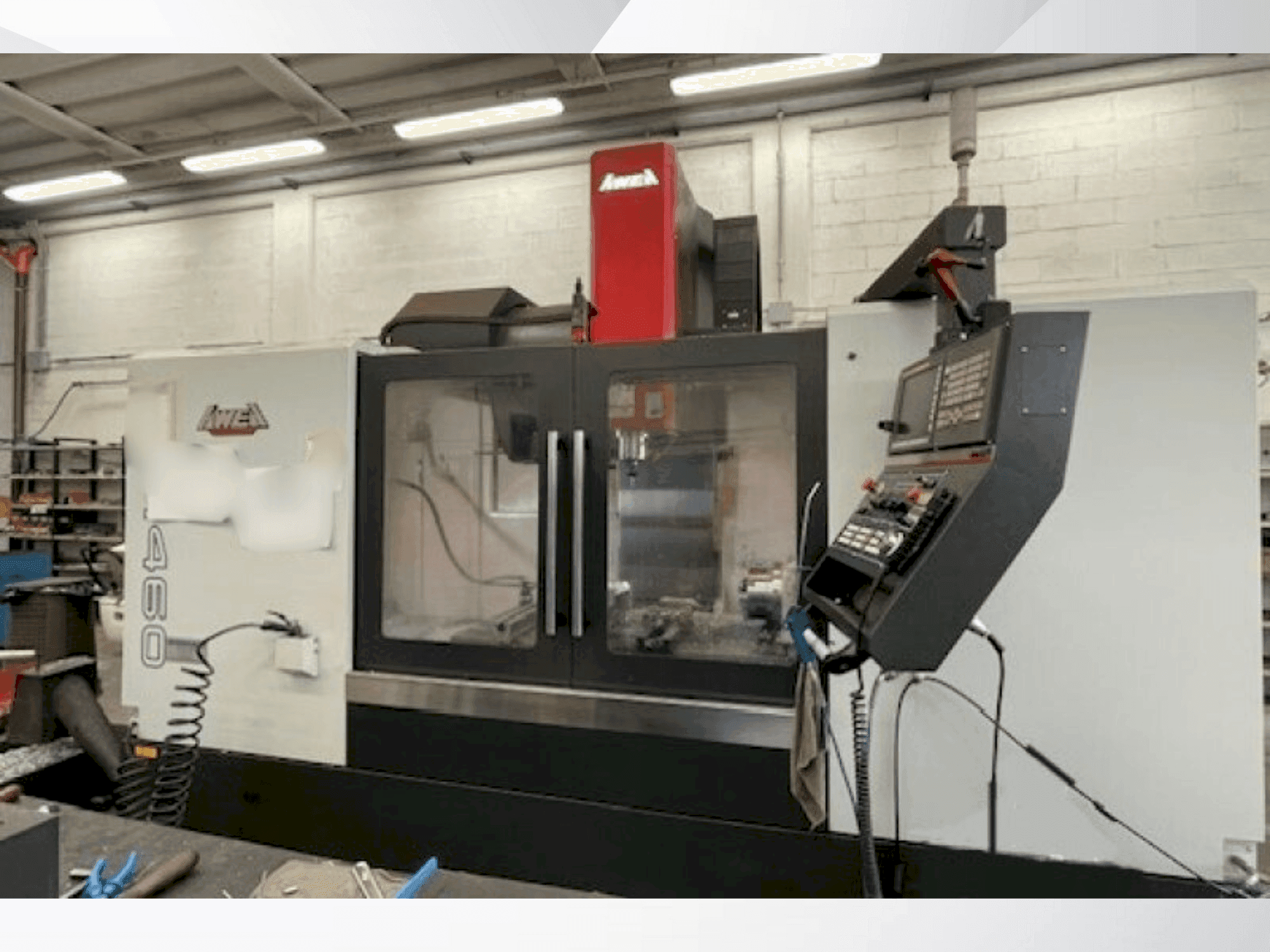 Frontansicht der AWEA AF 1460 Maschine