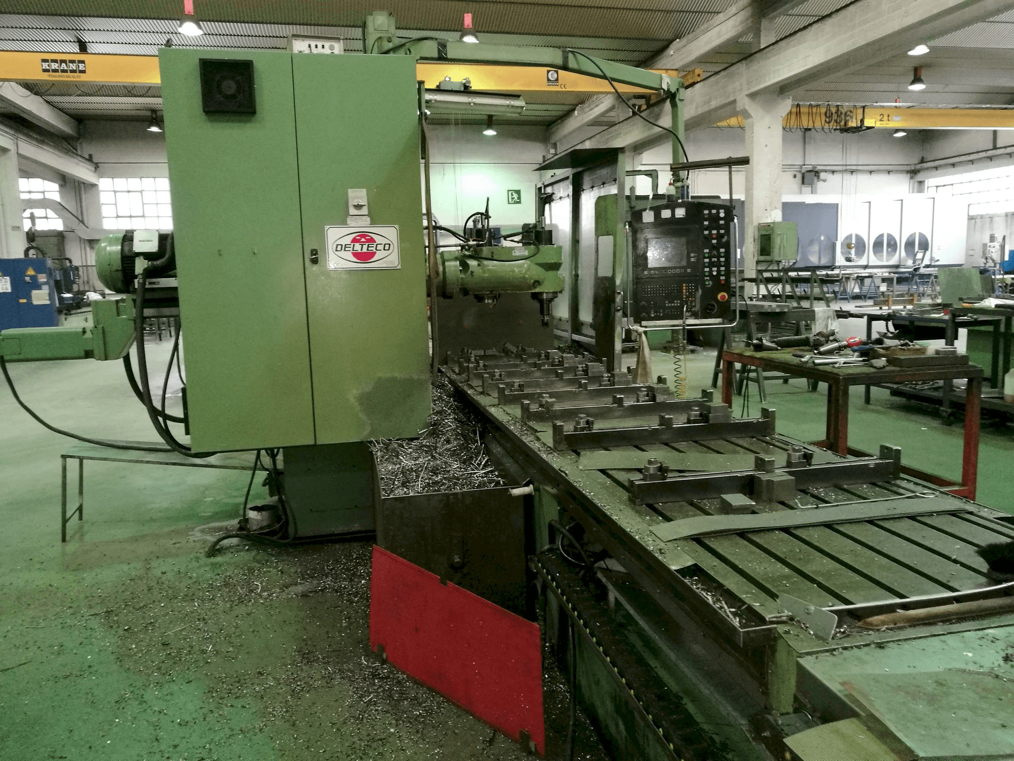 Frontansicht der Correa A-20/43 Maschine