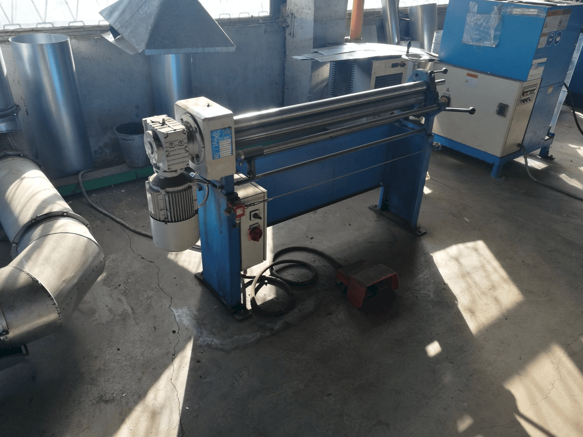 Frontansicht der SPIRO RME 60/128 Maschine