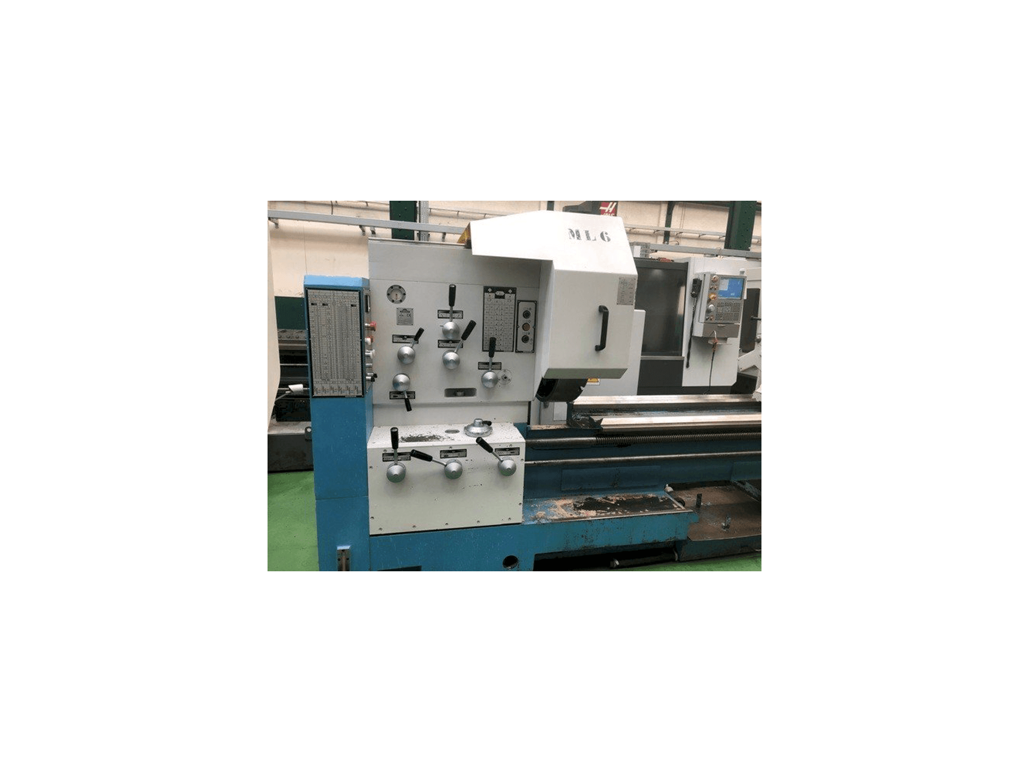 Frontansicht der Poreba TPK 80x4000 Maschine