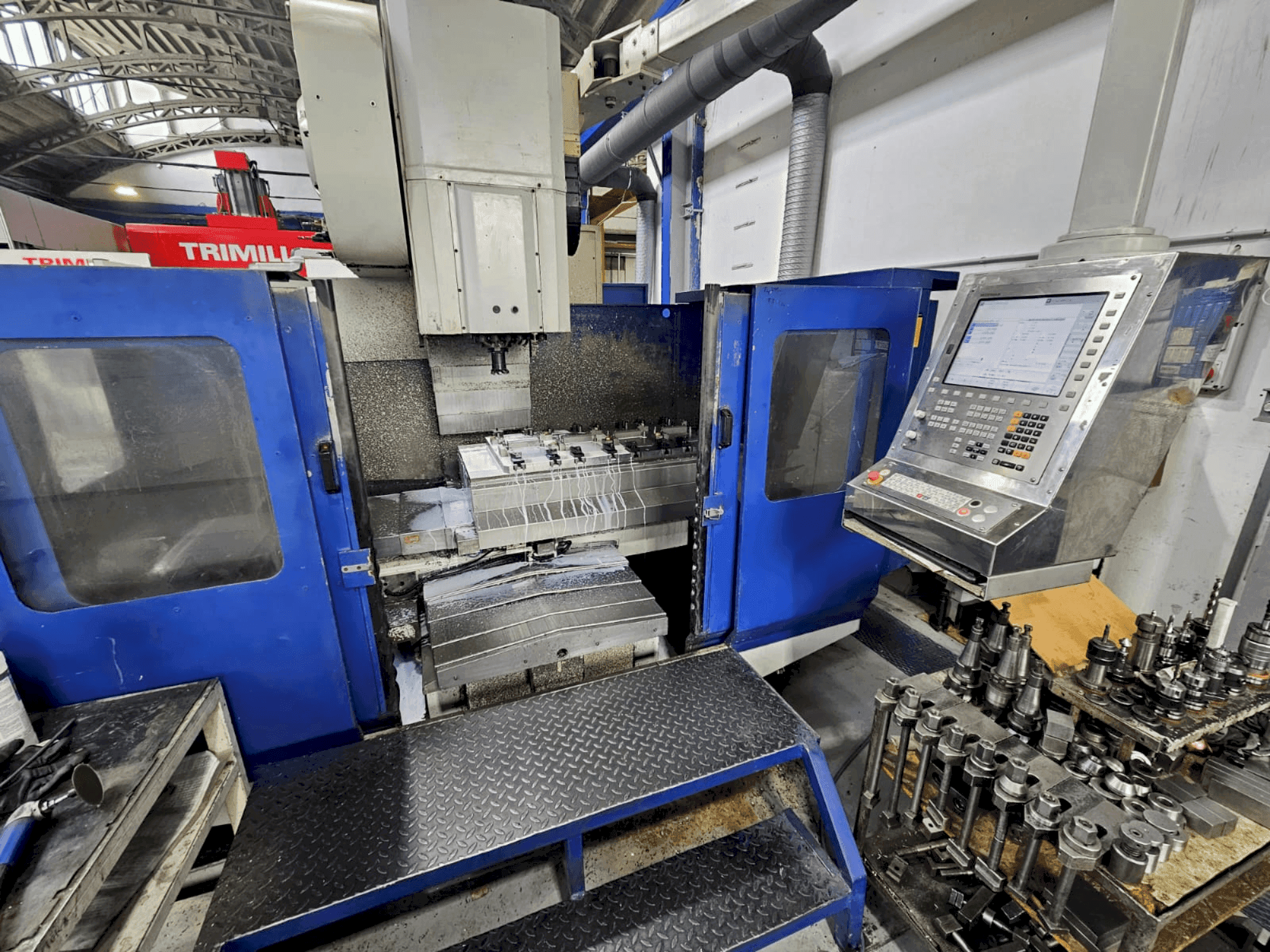 Frontansicht der Sigma EK 110/50 Maschine