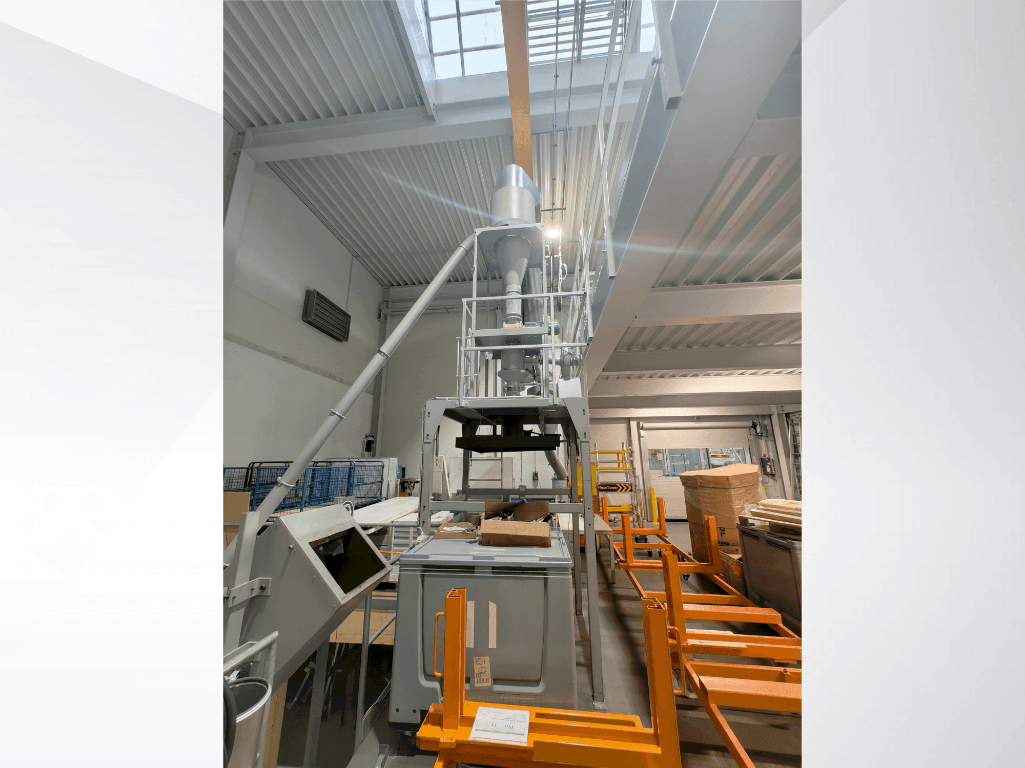 Frontansicht der RAPID G500-60KU Maschine