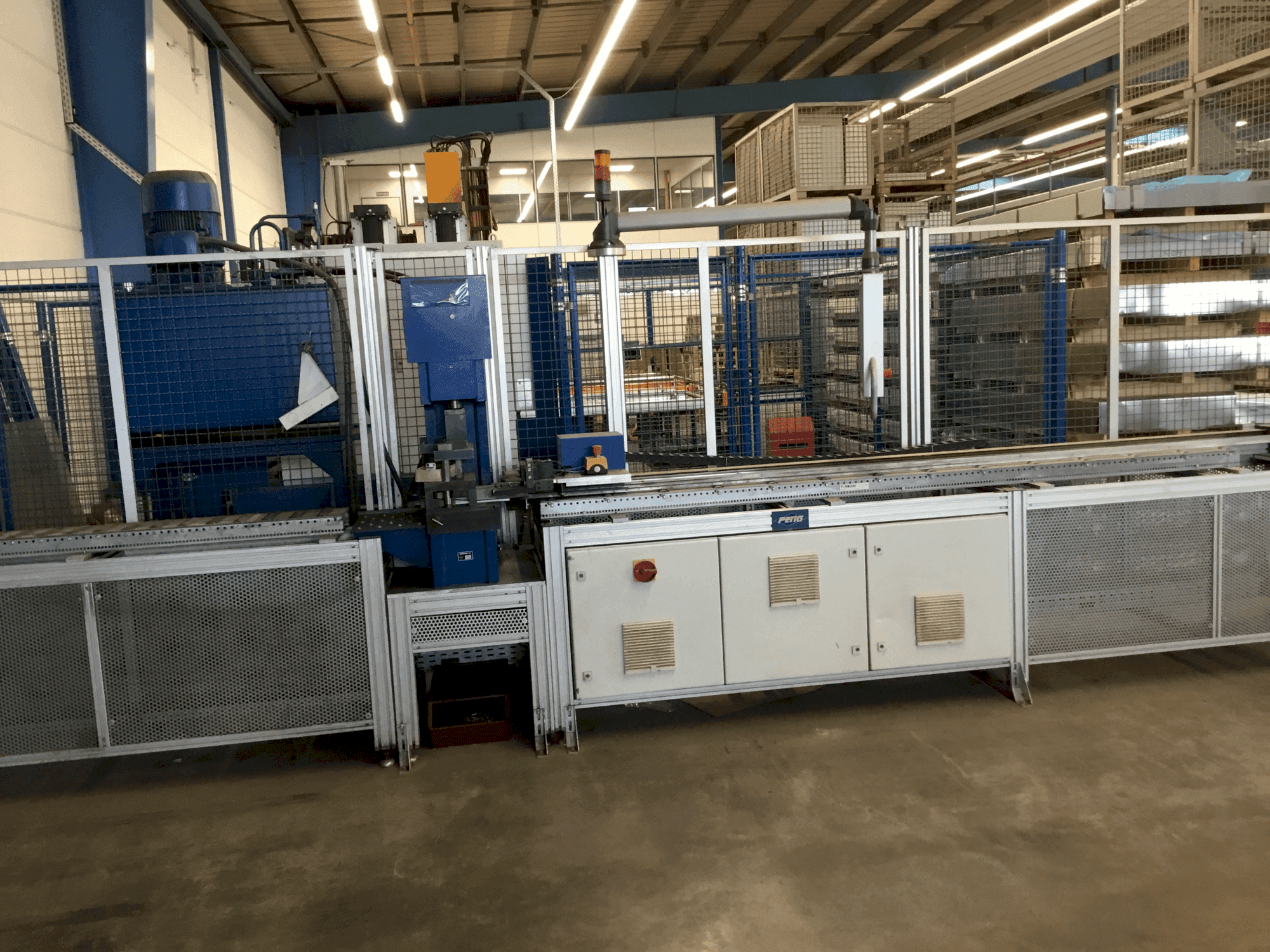 Frontansicht der PETIG RPS-320 TWIN 3000 (2011) Maschine