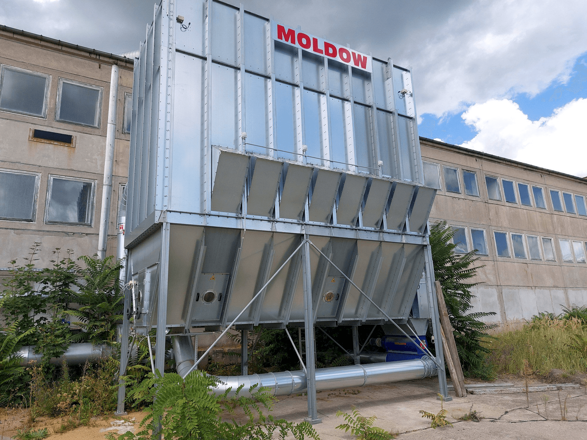 Frontansicht der MOLDOW MHL Casing EXP Maschine