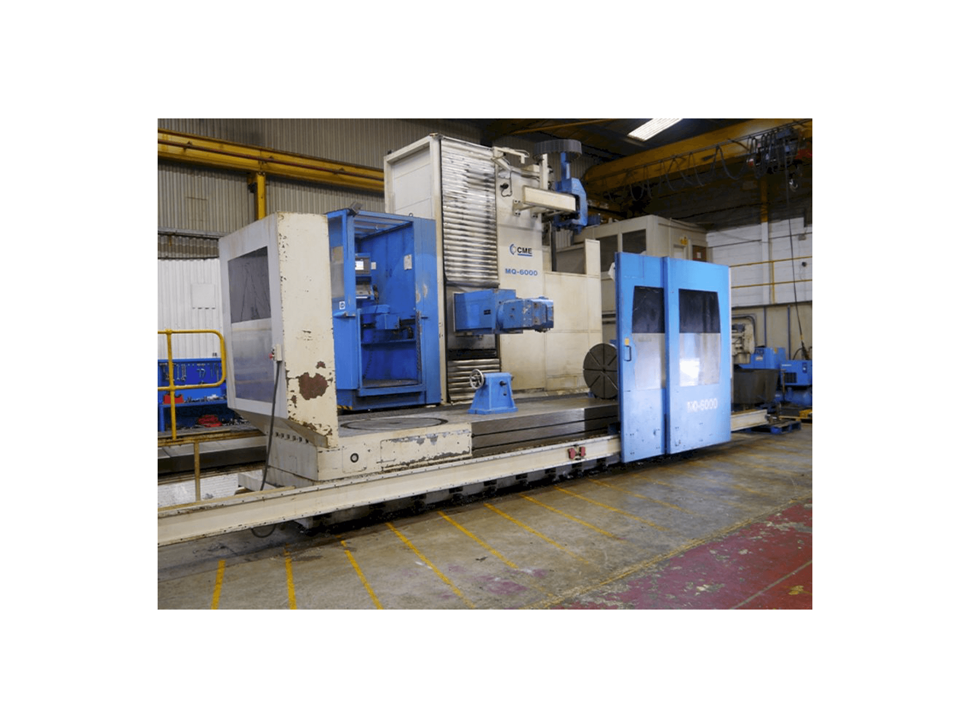 Frontansicht der CME MQ6000 Maschine