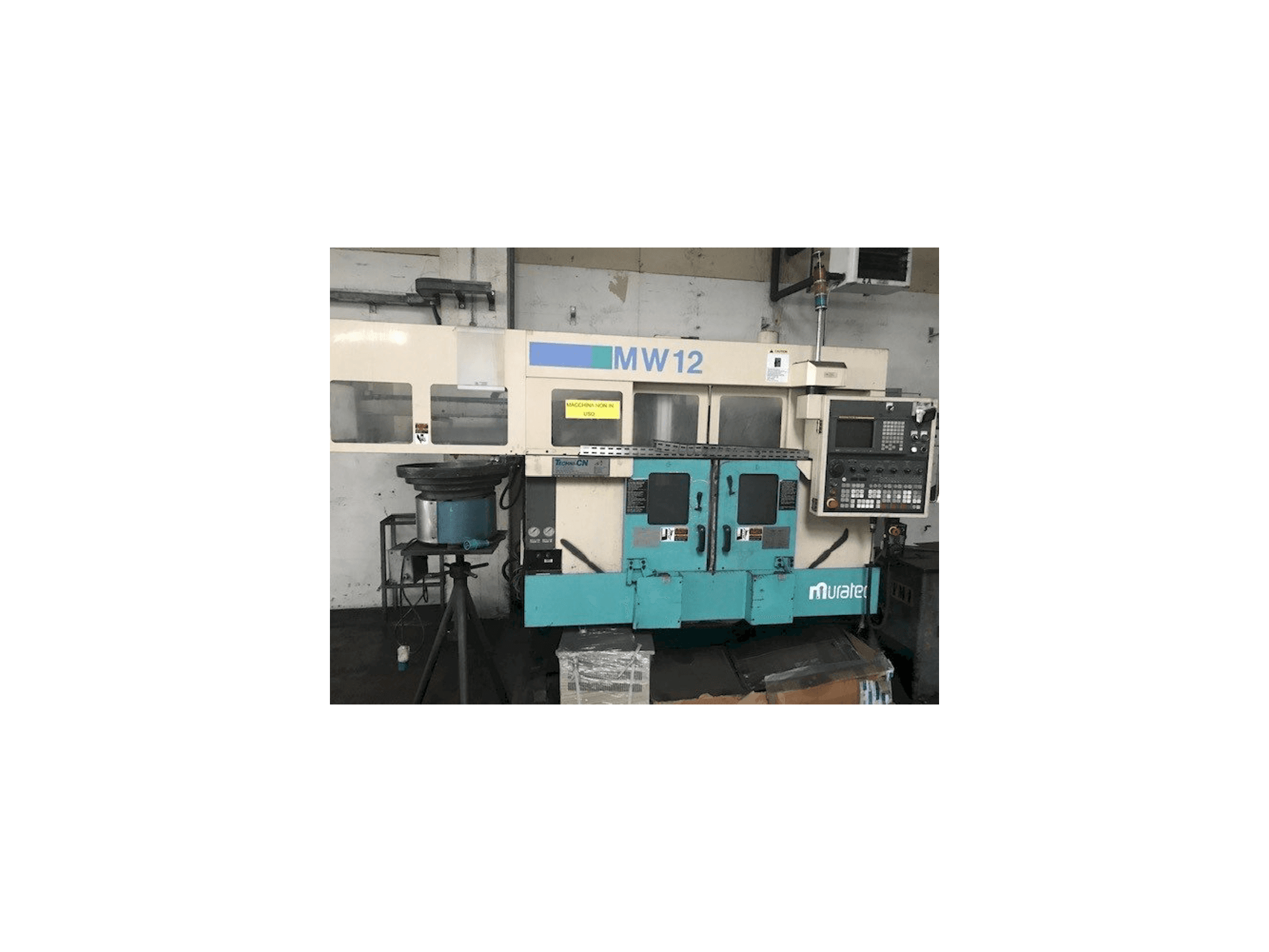 Frontansicht der Muratec MW 12 CNC Maschine