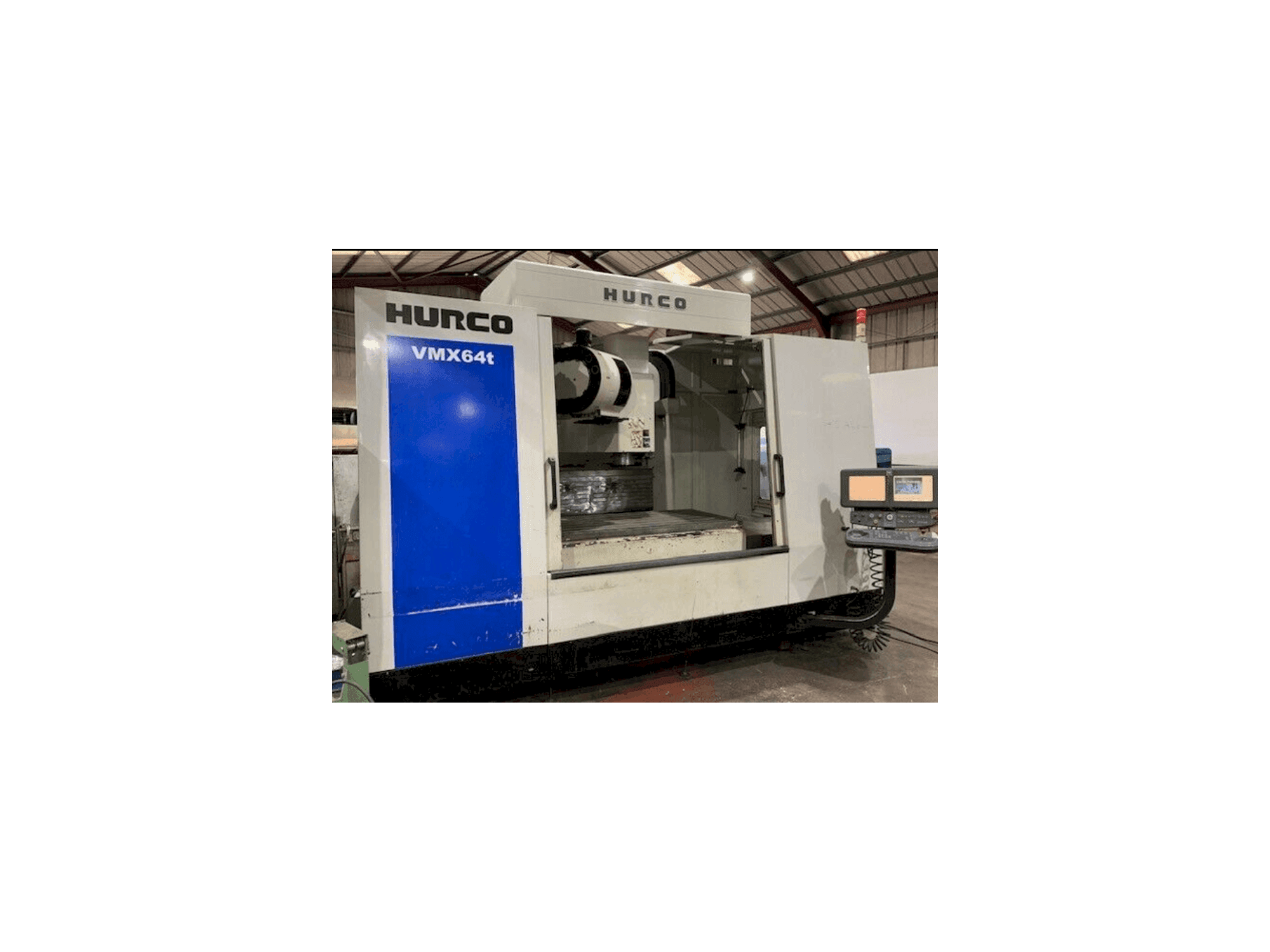 Linke Seitenansicht der Hurco VMX 64/40T Maschine