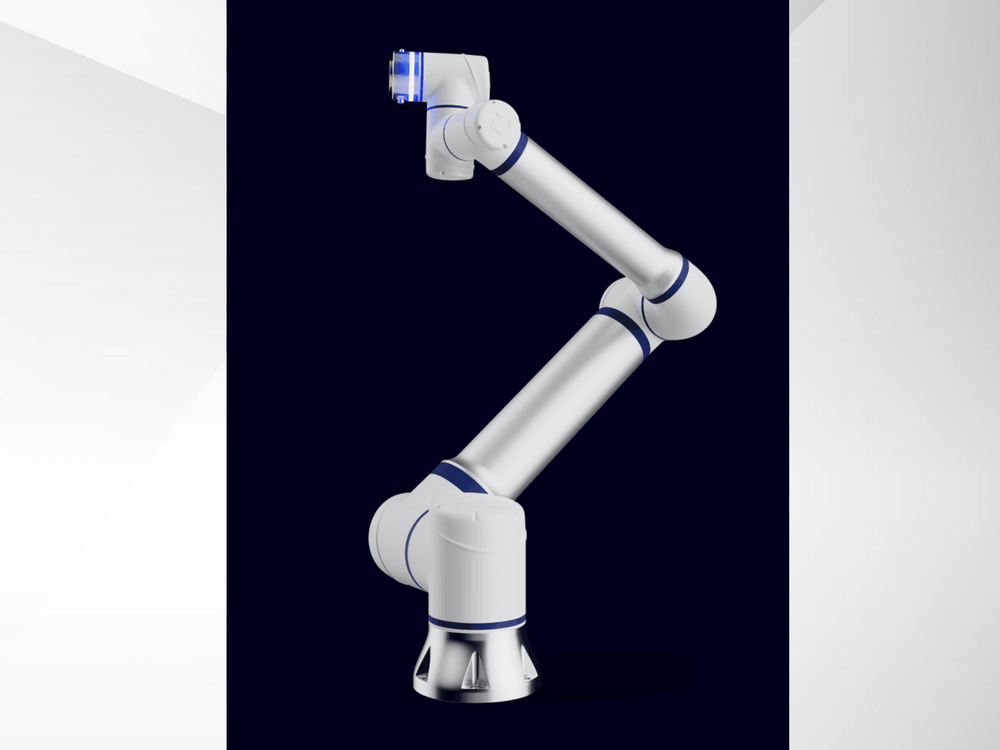 Frontansicht der ELITE Robots CS625 Maschine