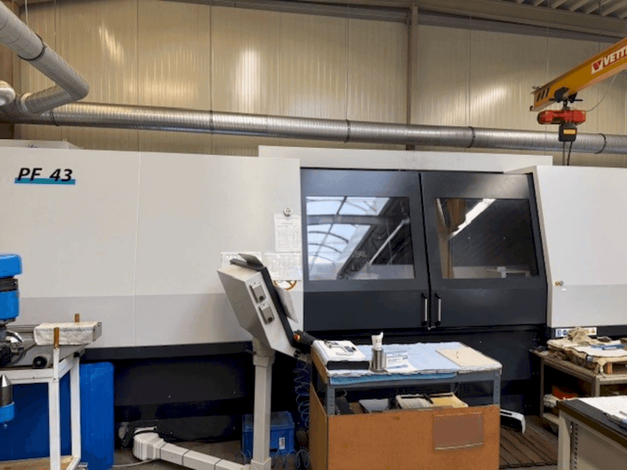 Frontansicht der Schaudt GSN PF43 Maschine