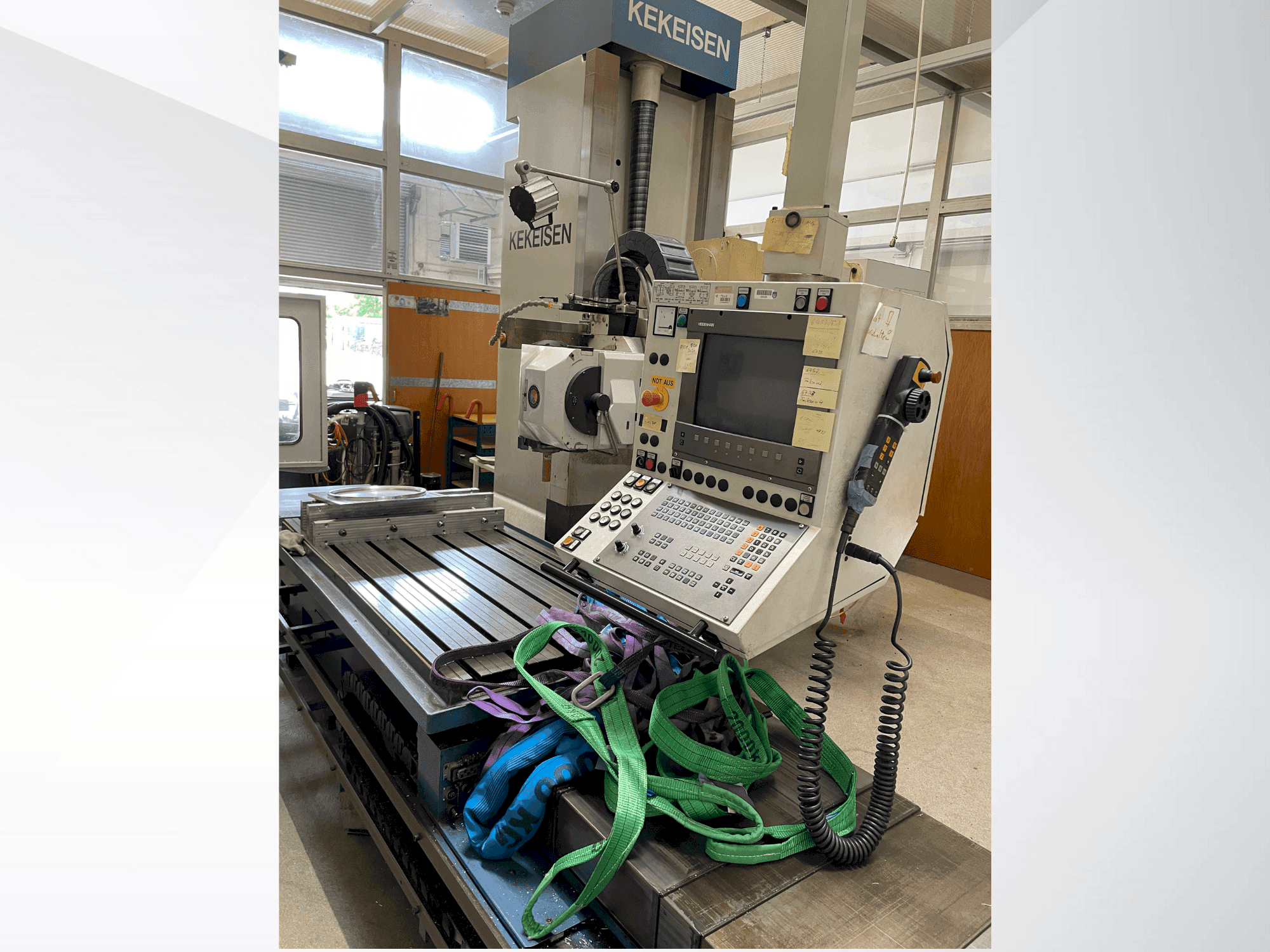 Frontansicht der Kekeisen UBF 1600/15 Maschine