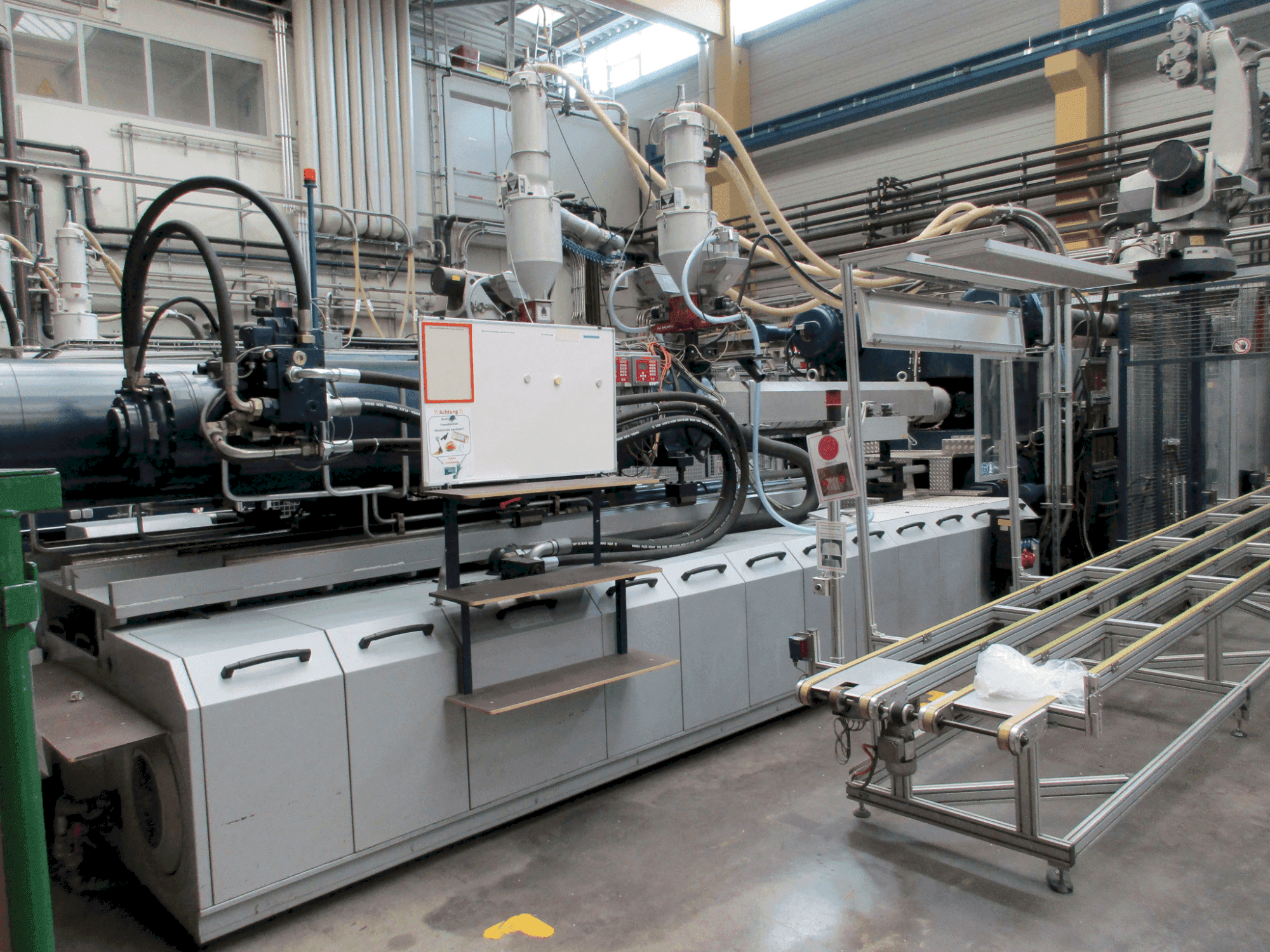 Frontansicht der Engel DUO 18000H/10000H/1300 Combi Maschine