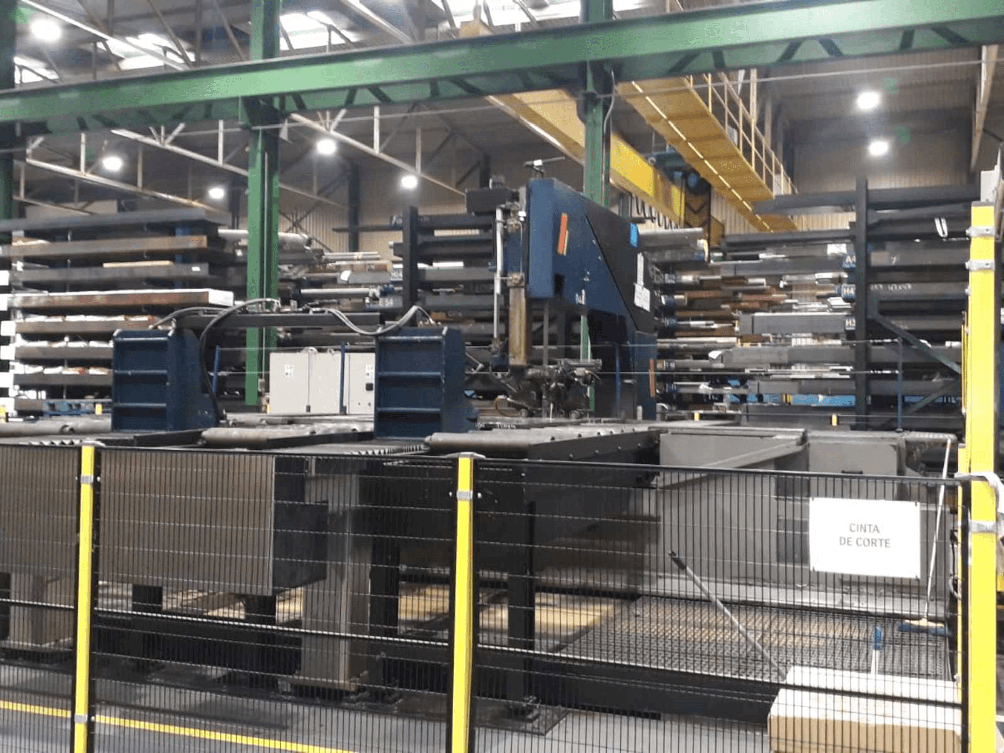 Frontansicht der Friggi VAS OSF Maschine