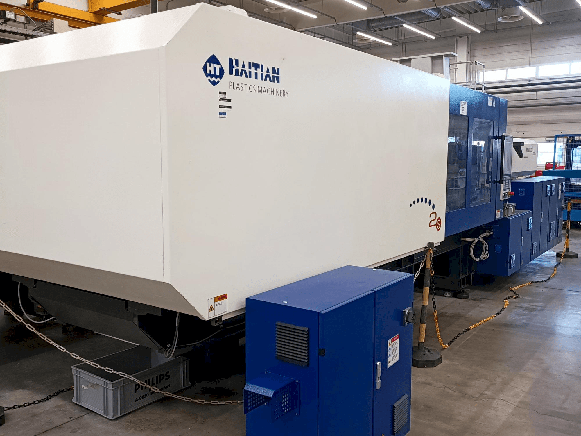 Frontansicht der HAITIAN Mars II 3800 eco Maschine