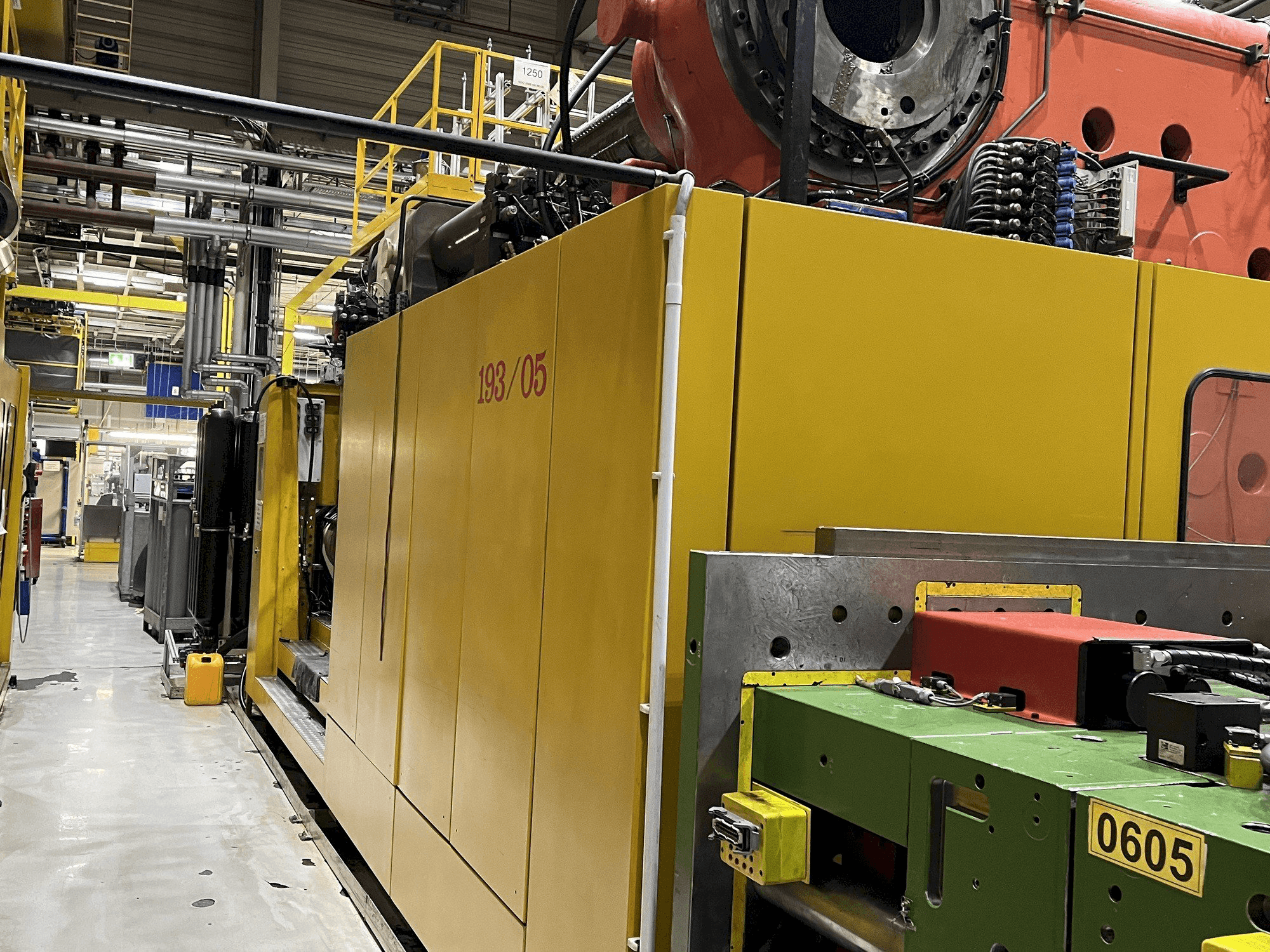 Frontansicht der Husky SGM 3150t Maschine