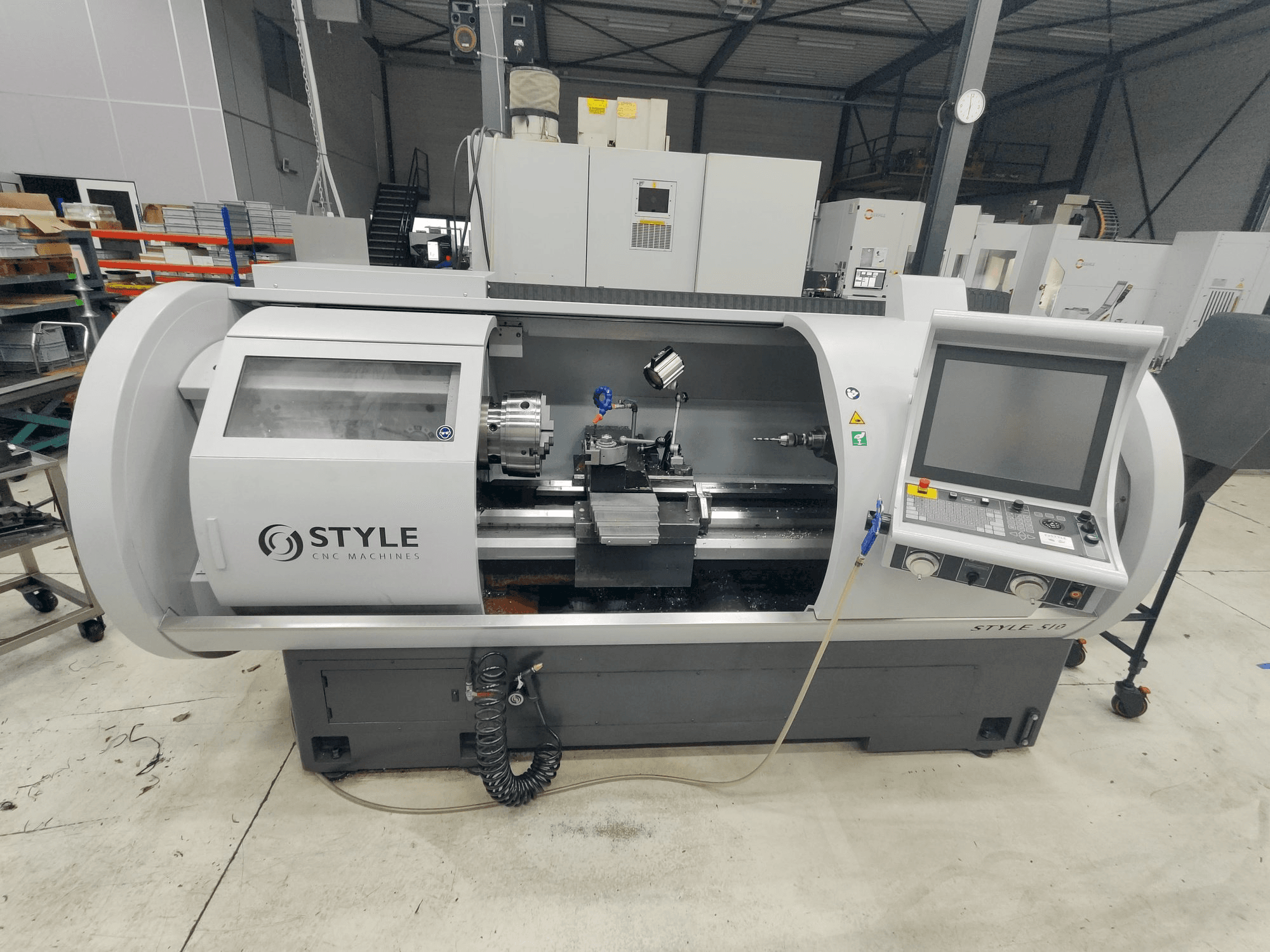 Frontansicht der STYLE 510 Maschine