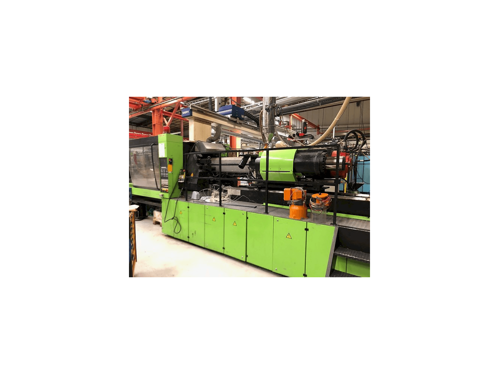 Frontansicht der Engel ES 3550/400 HL Maschine