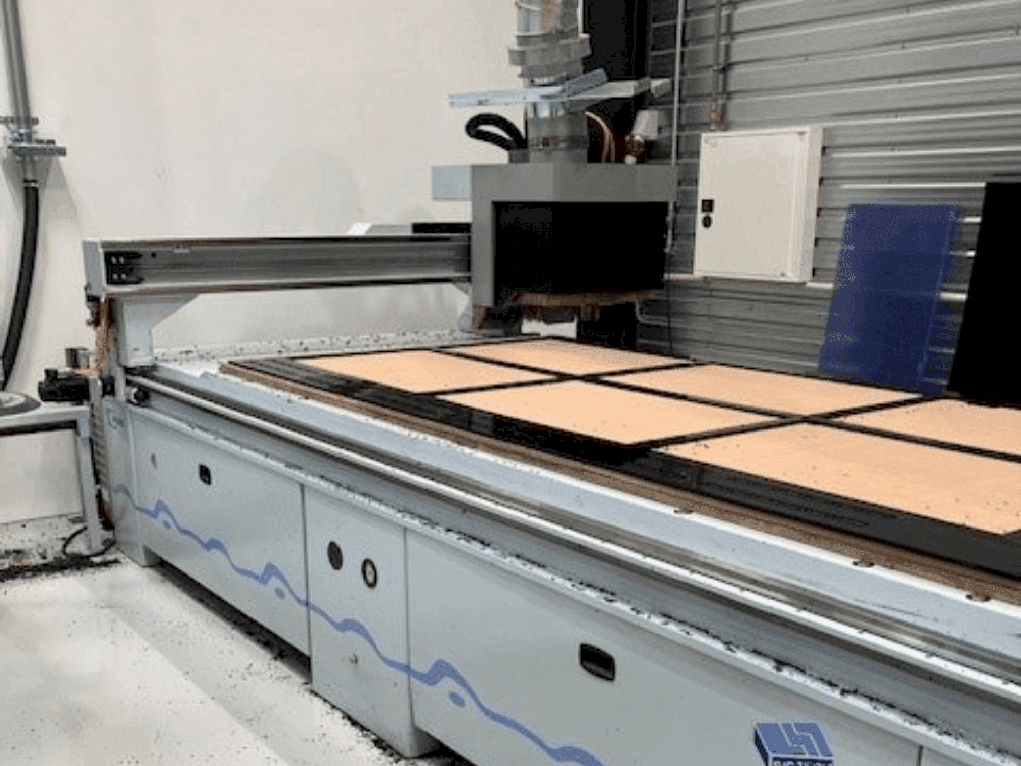 Frontansicht der Weeke Optimat BHP Vantage 34M Maschine