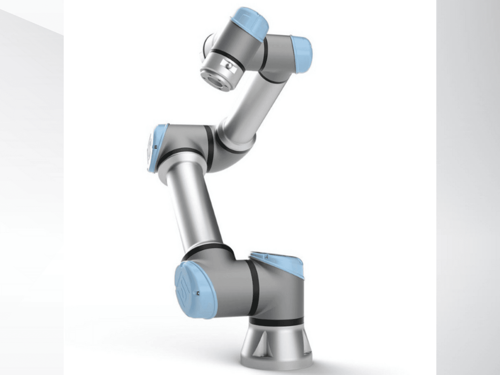 Frontansicht der Universal Robots UR-3e Maschine