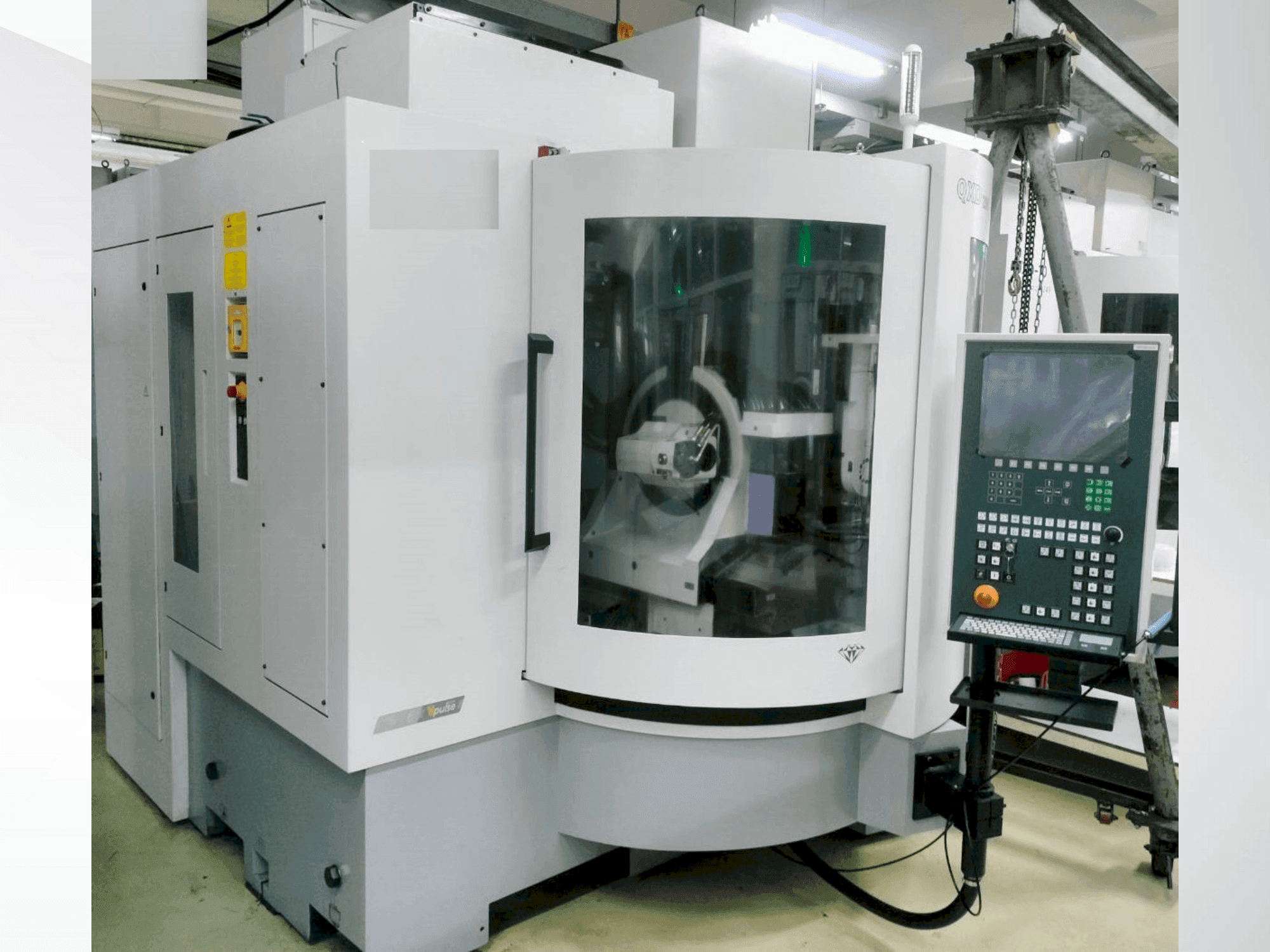 Frontansicht der VOLLMER QXD 250 Maschine