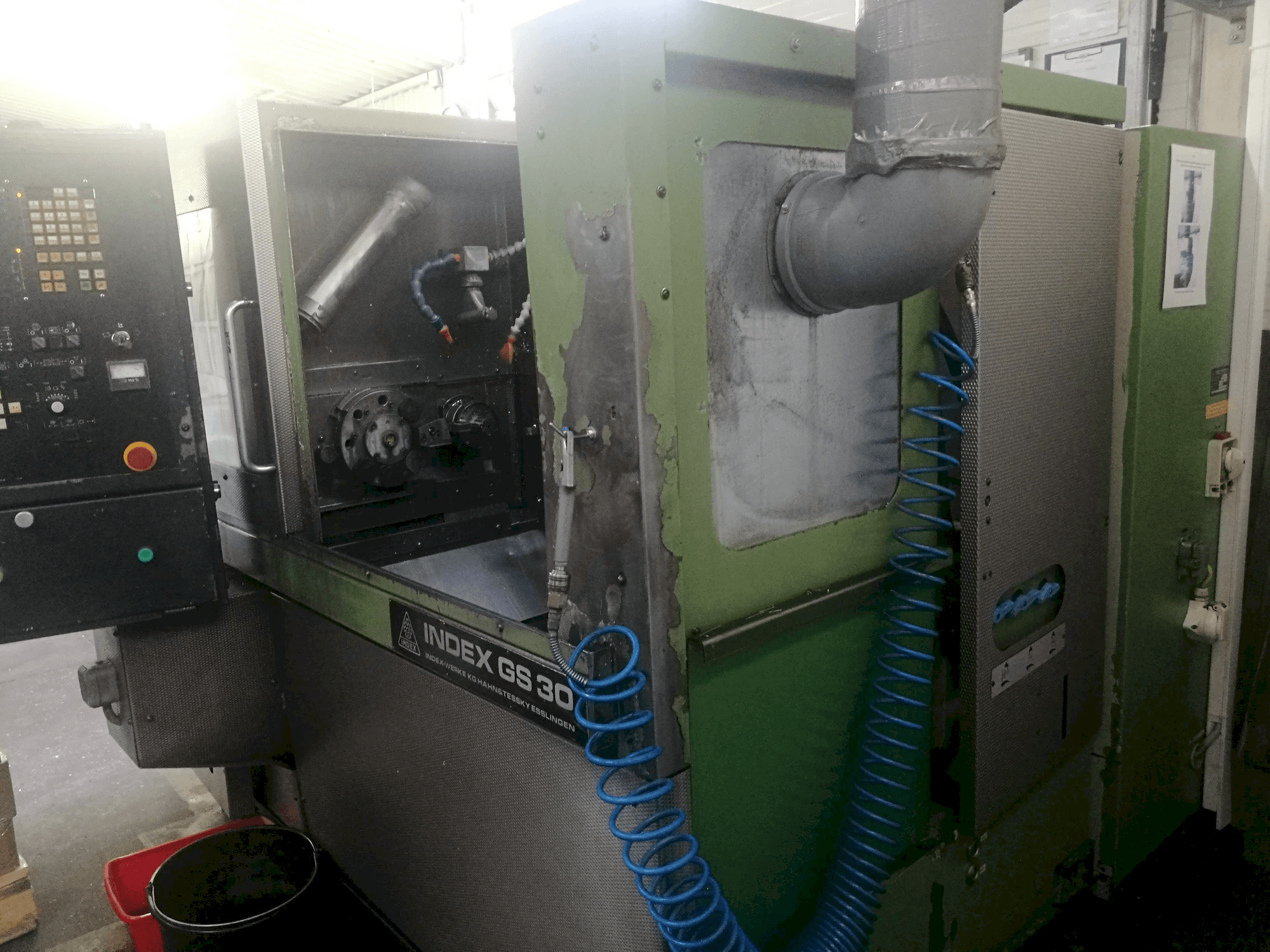 Frontansicht der Index GS 30 Maschine