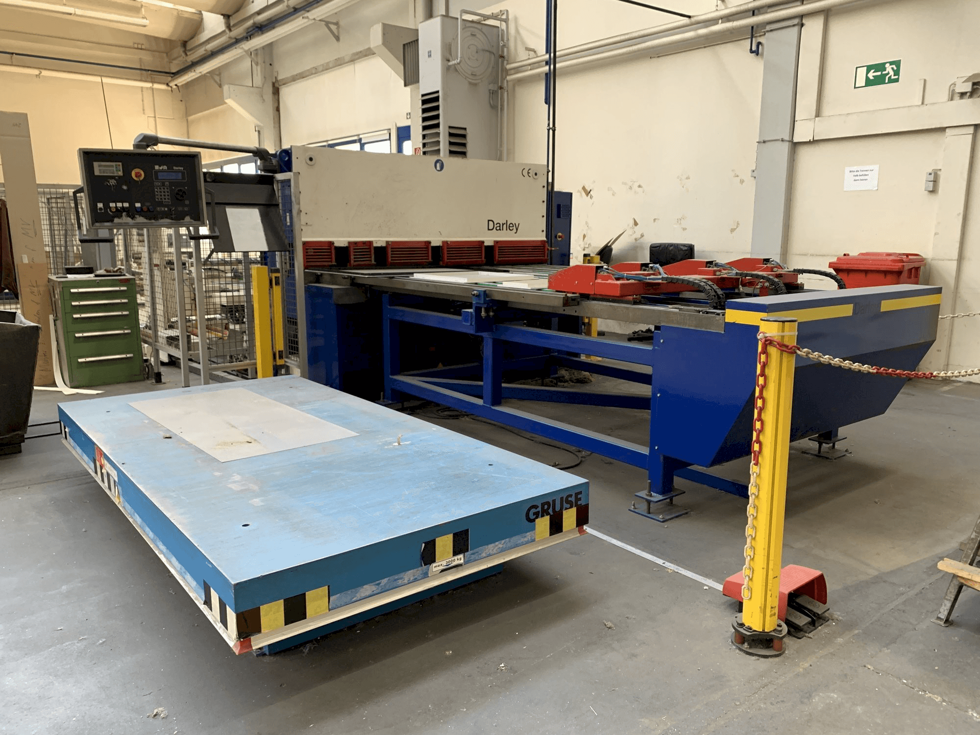 Frontansicht der Darley VS 2100 X 4 Maschine