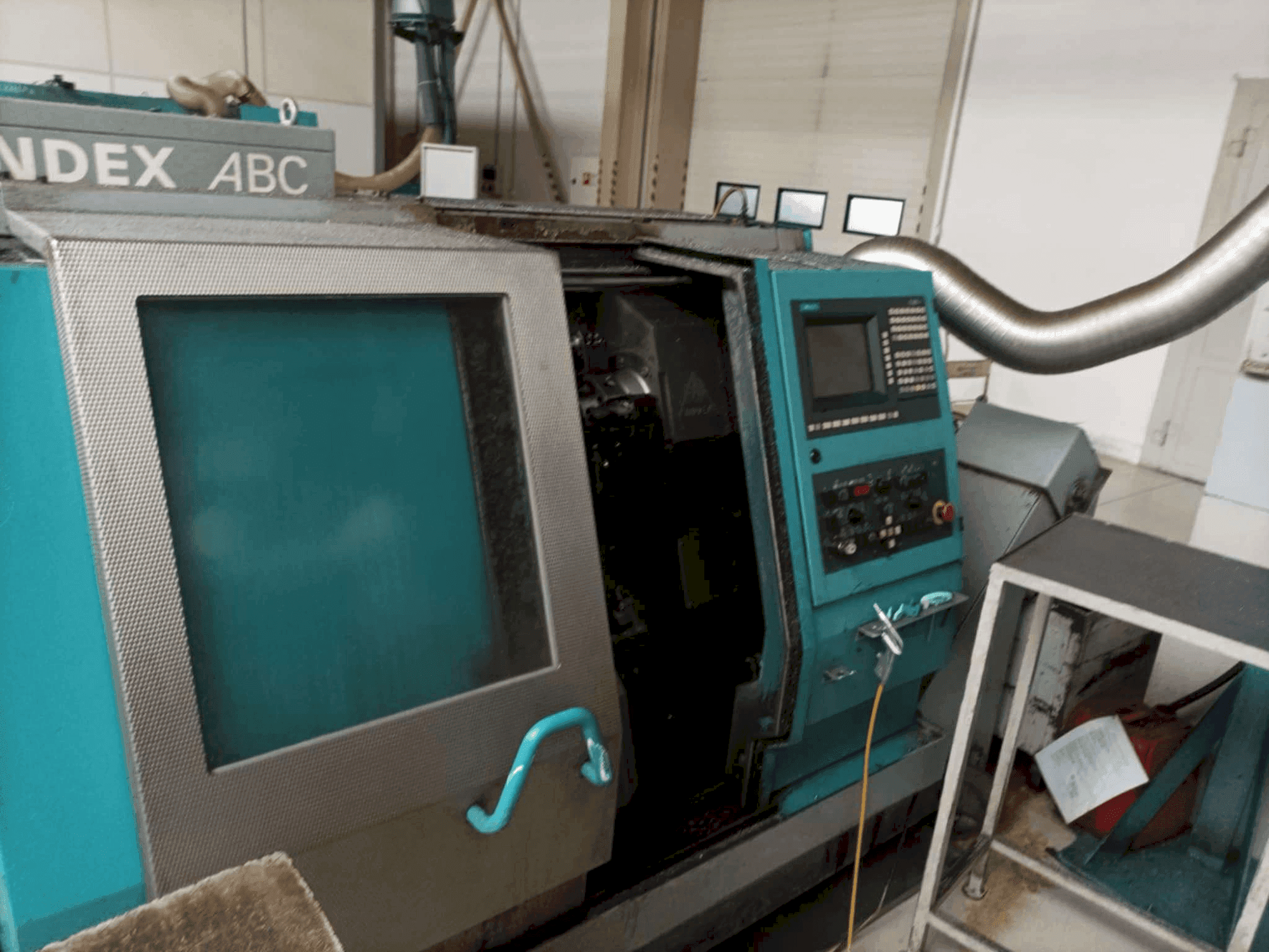 Frontansicht der Index ABC Maschine