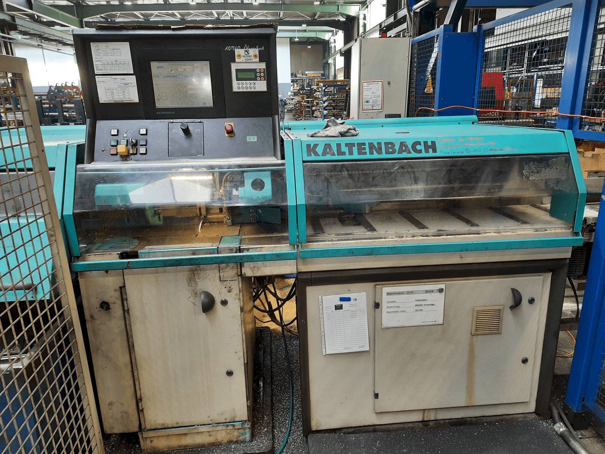 Frontansicht der KALTENBACH RKS 451 Maschine