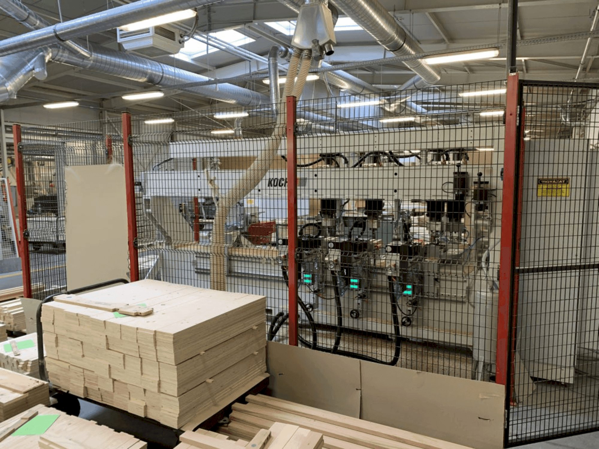 Frontansicht der KOCH BL 2500 NC select line Maschine