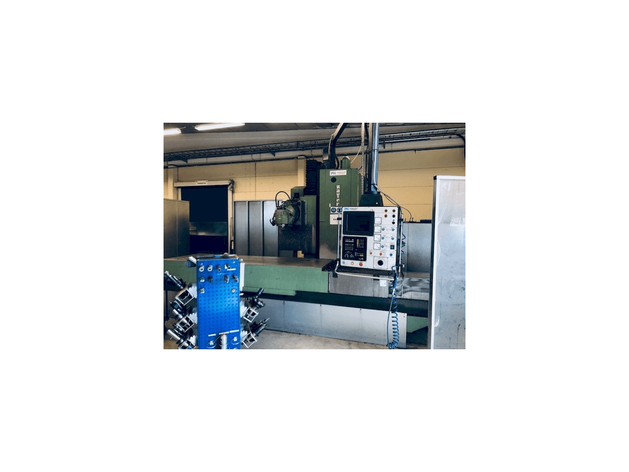 Frontansicht der Zayer KF 3000 Maschine