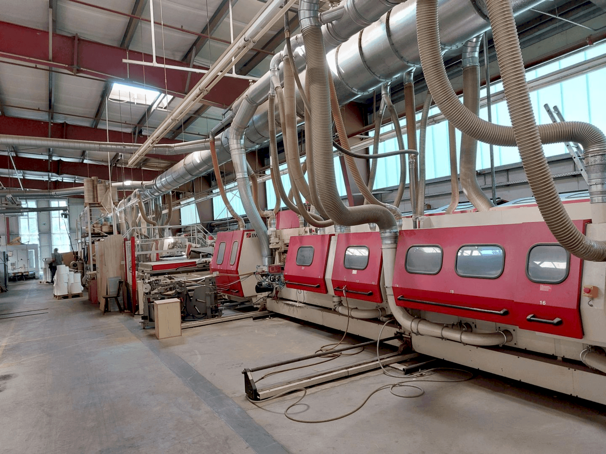 Frontansicht der IMA COMBIMA / K/ II/ R75 / 1075 / V / R3 Maschine