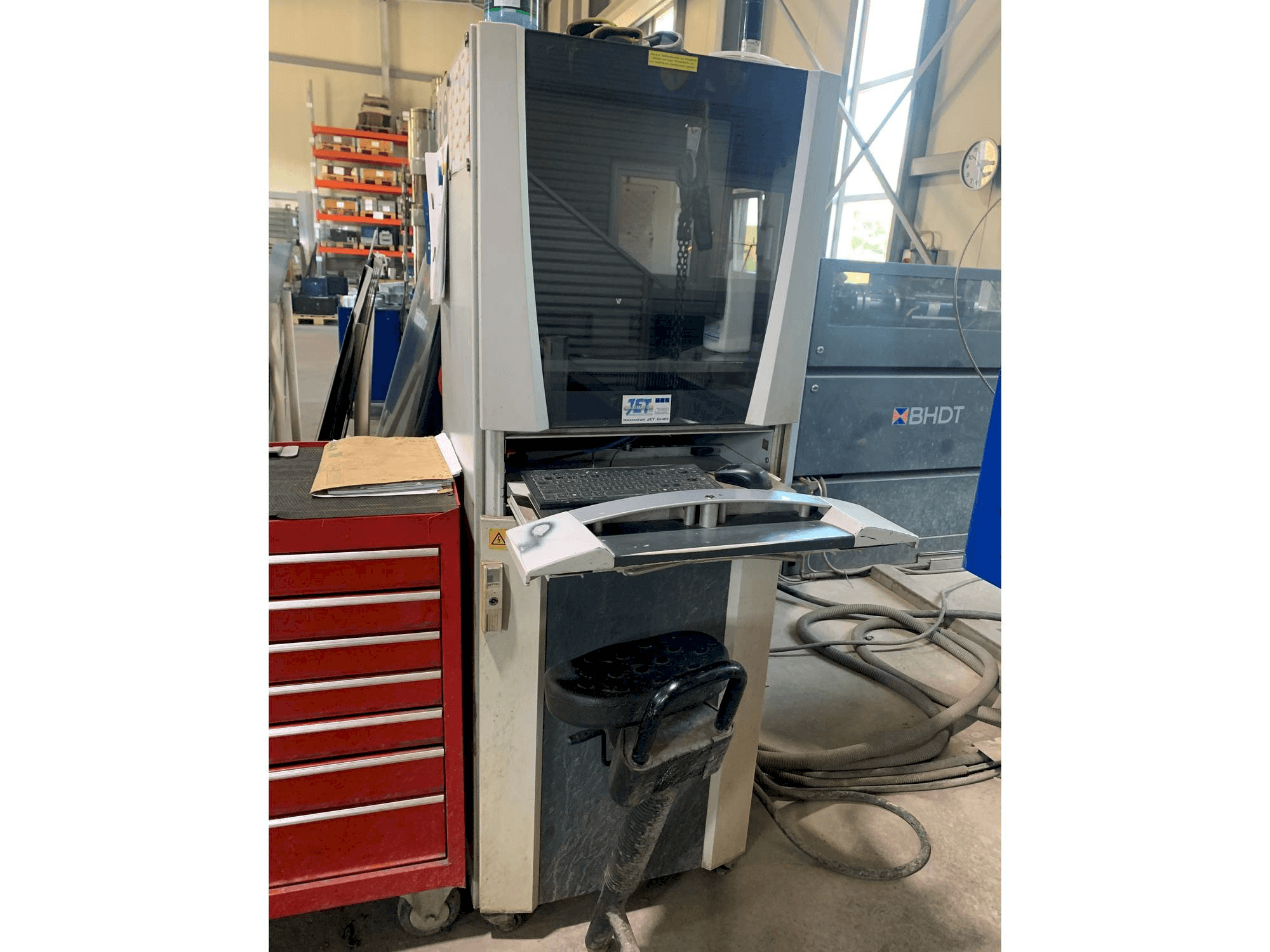 Frontansicht der MAXIMATOR JetMax HS 2515 Maschine