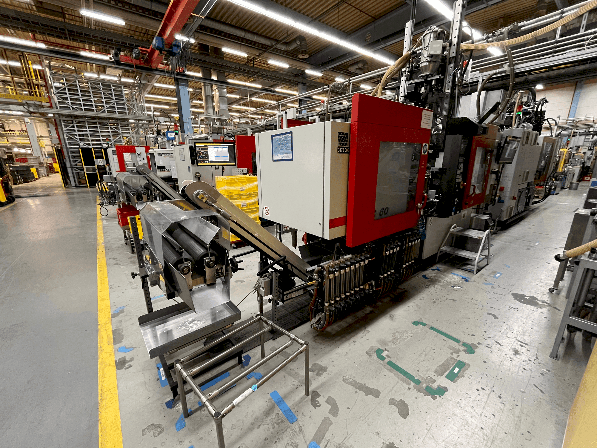 Frontansicht der FERROMATIK K-TEC 60 S Maschine