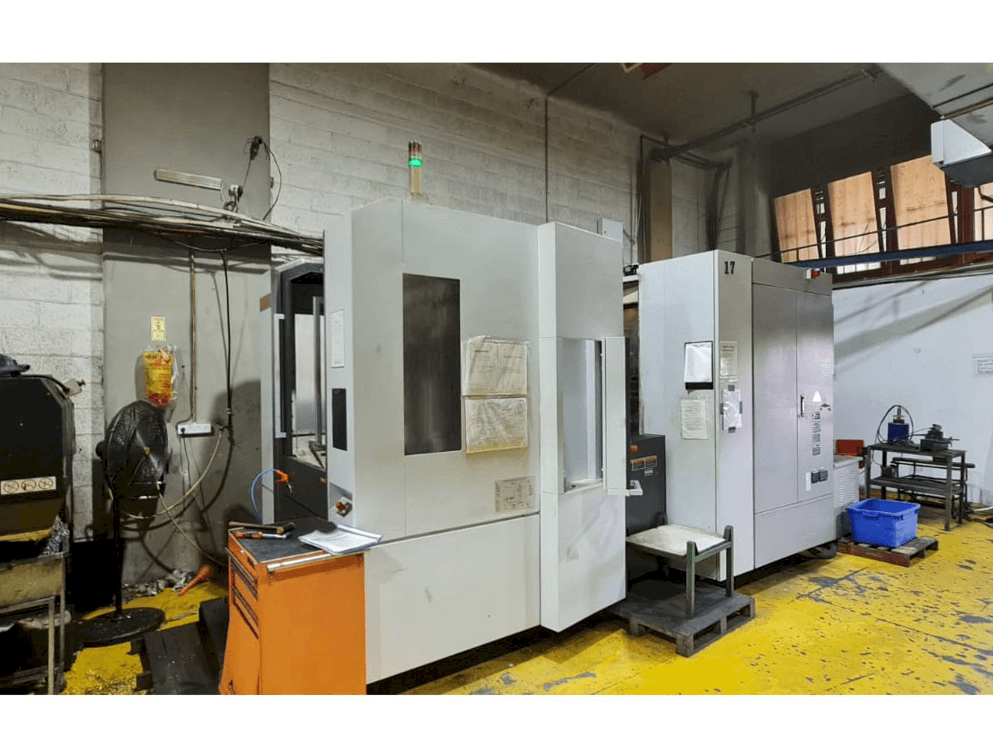 Frontansicht der MORI SEIKI NH-5000 / 40DCG Maschine