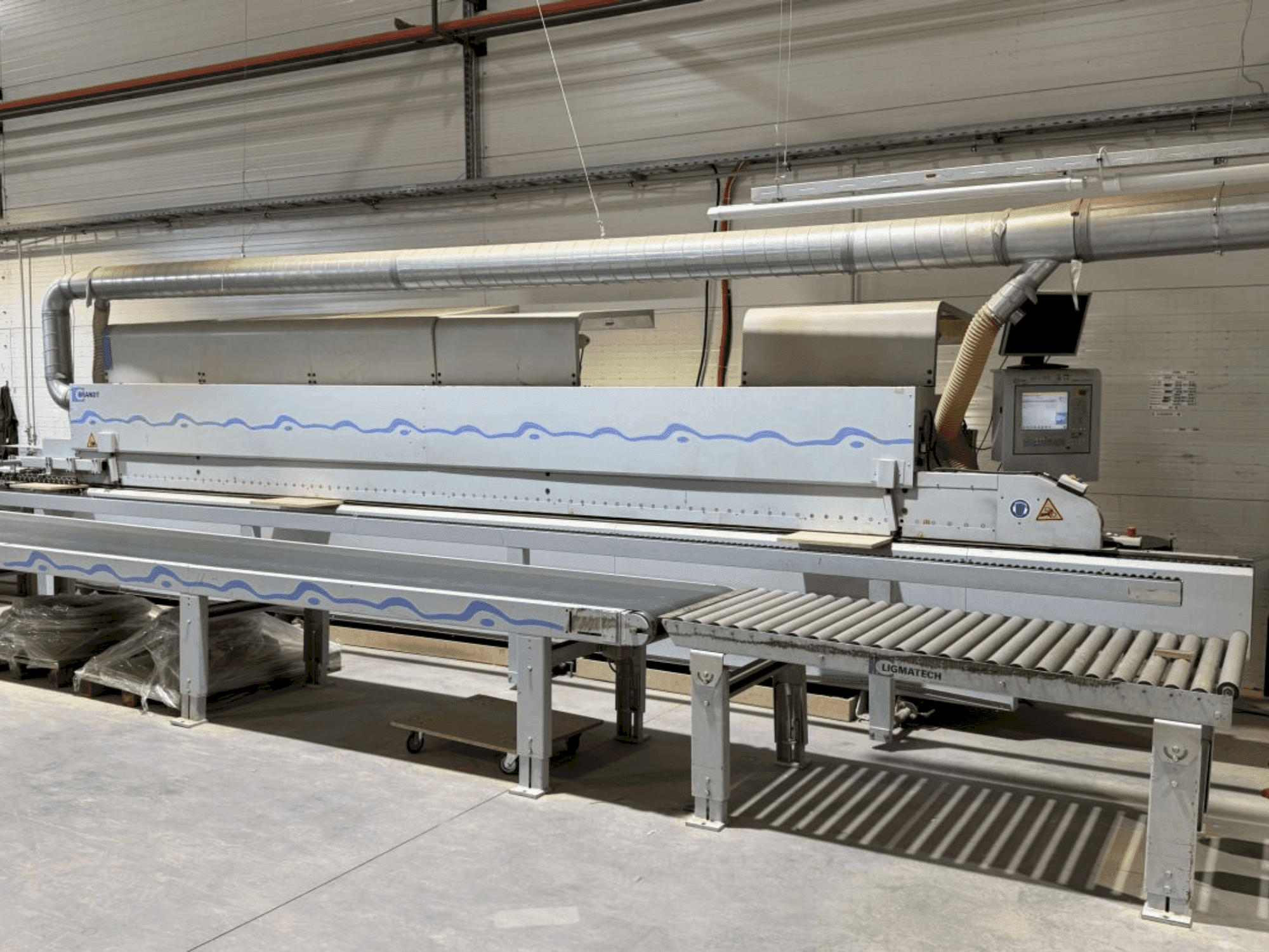 Frontansicht der BRANDT KDF 991 Maschine