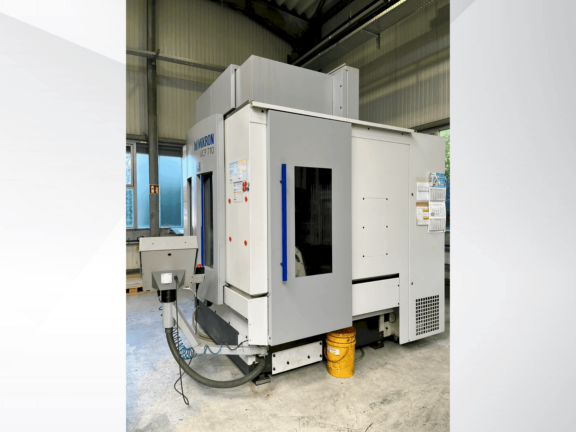 Frontansicht der MIKRON VCP/UCP 710 Maschine