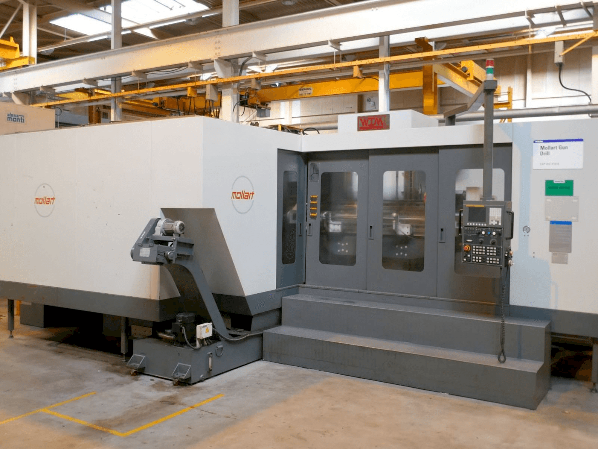 Frontansicht der MOLLART MATRIX DHD1510-18S Maschine