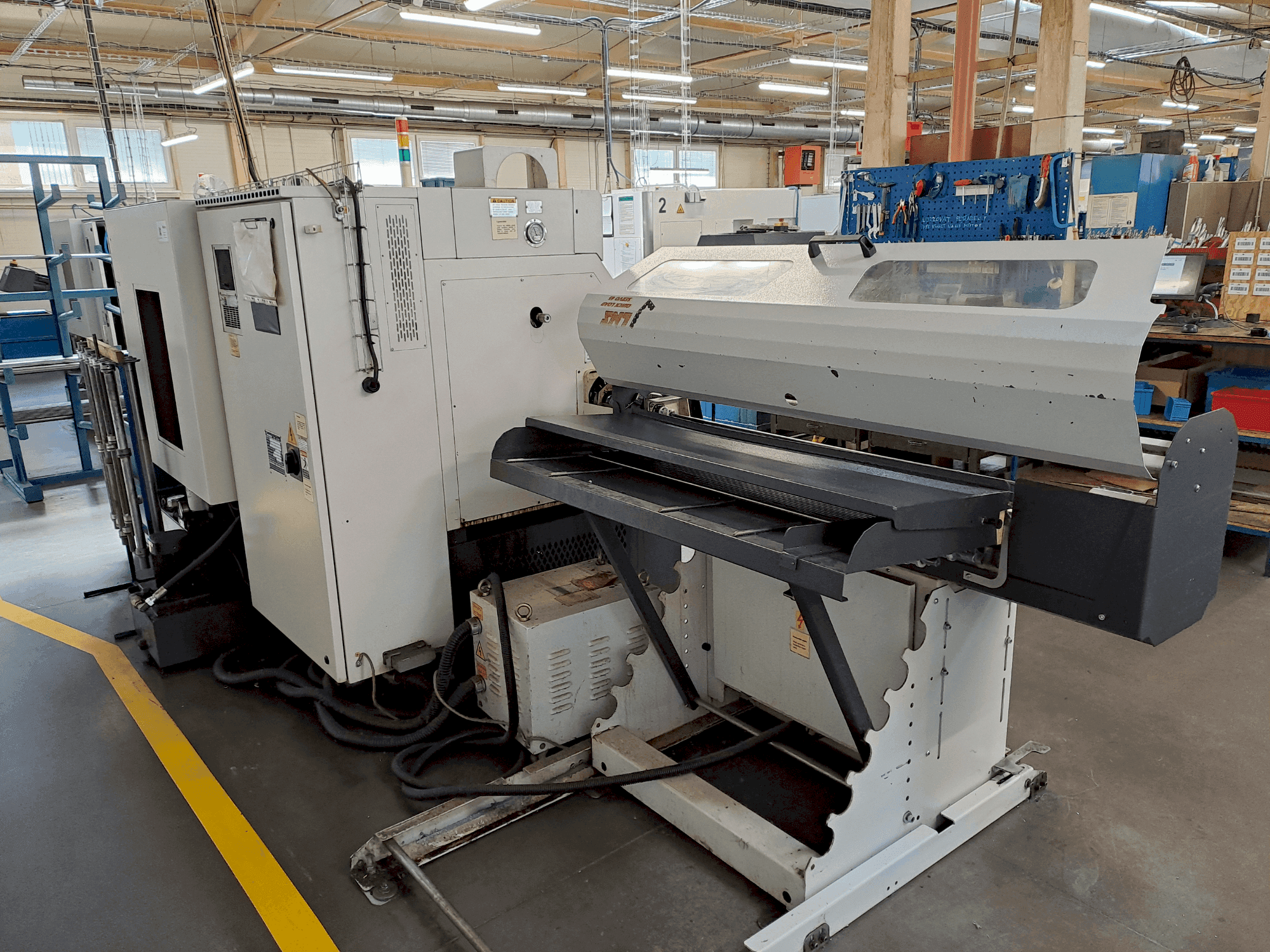 Frontansicht der Goodway GLS 200 M Maschine