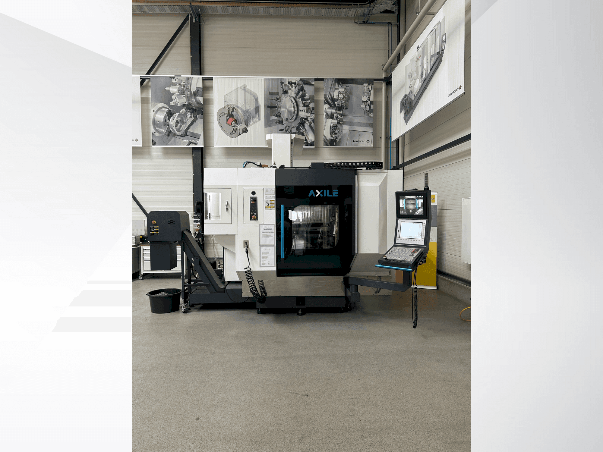 Frontansicht der AXILE G6i Maschine