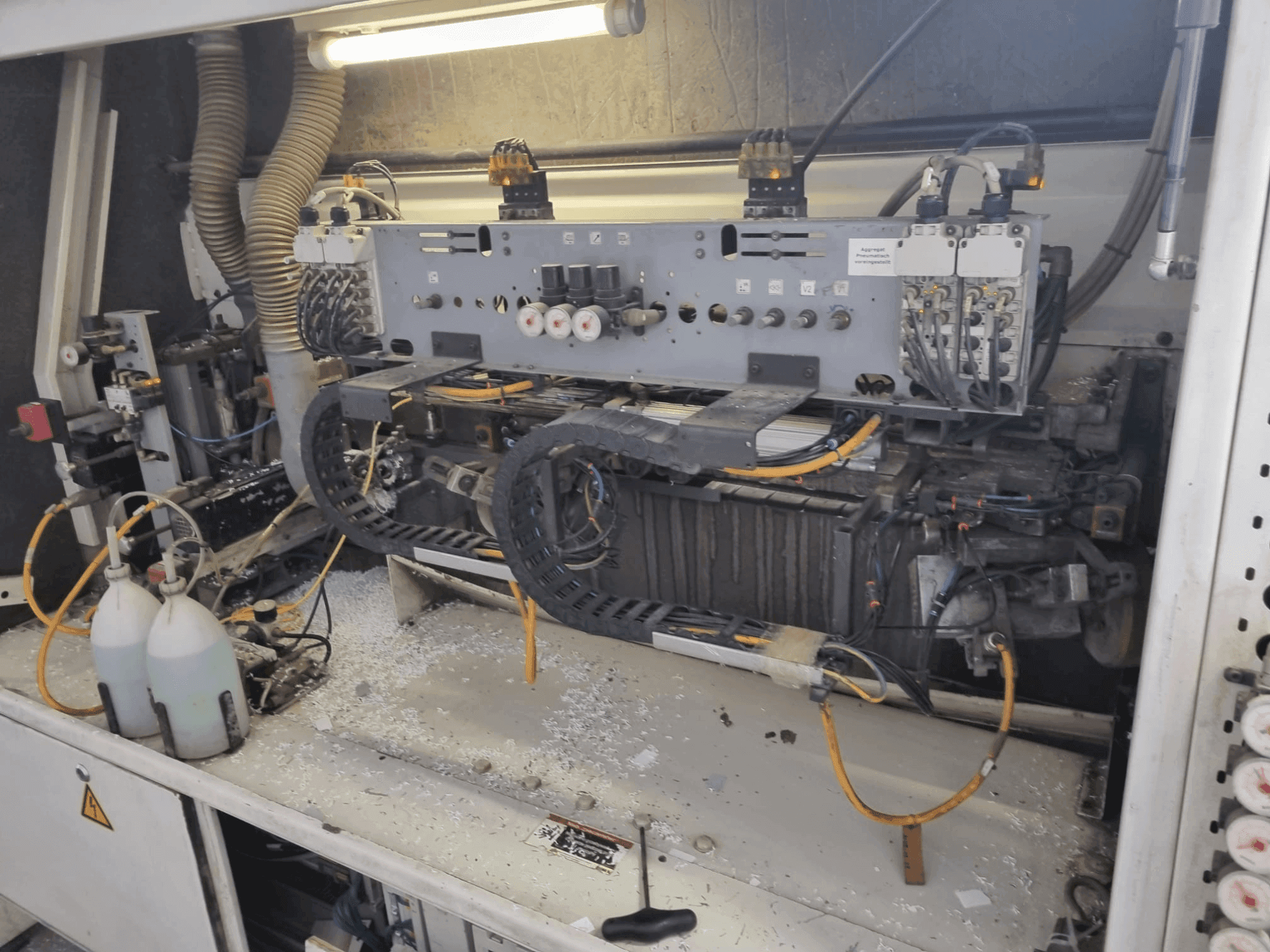 Frontansicht der IMA Novimat Contour I/G80/790/L20 Maschine