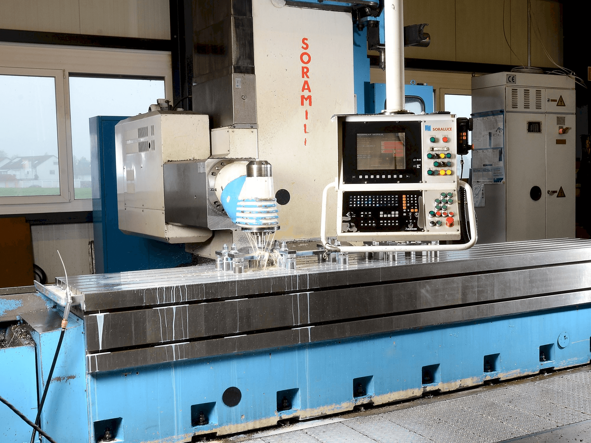 Frontansicht der Soraluce Soramill SL 4000 Maschine
