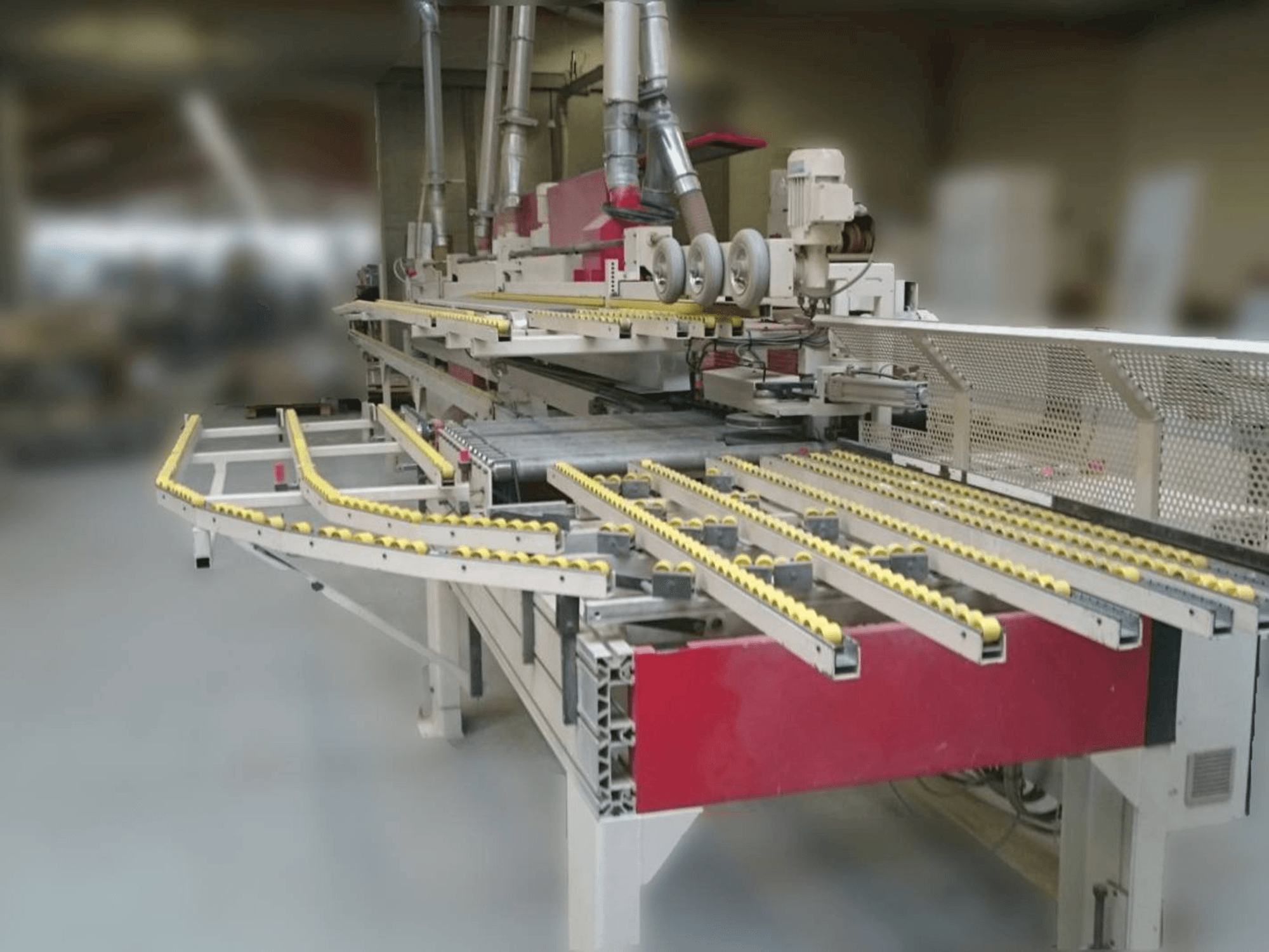 Frontansicht der LIGMATECH ZHR 15/XX/LI Maschine