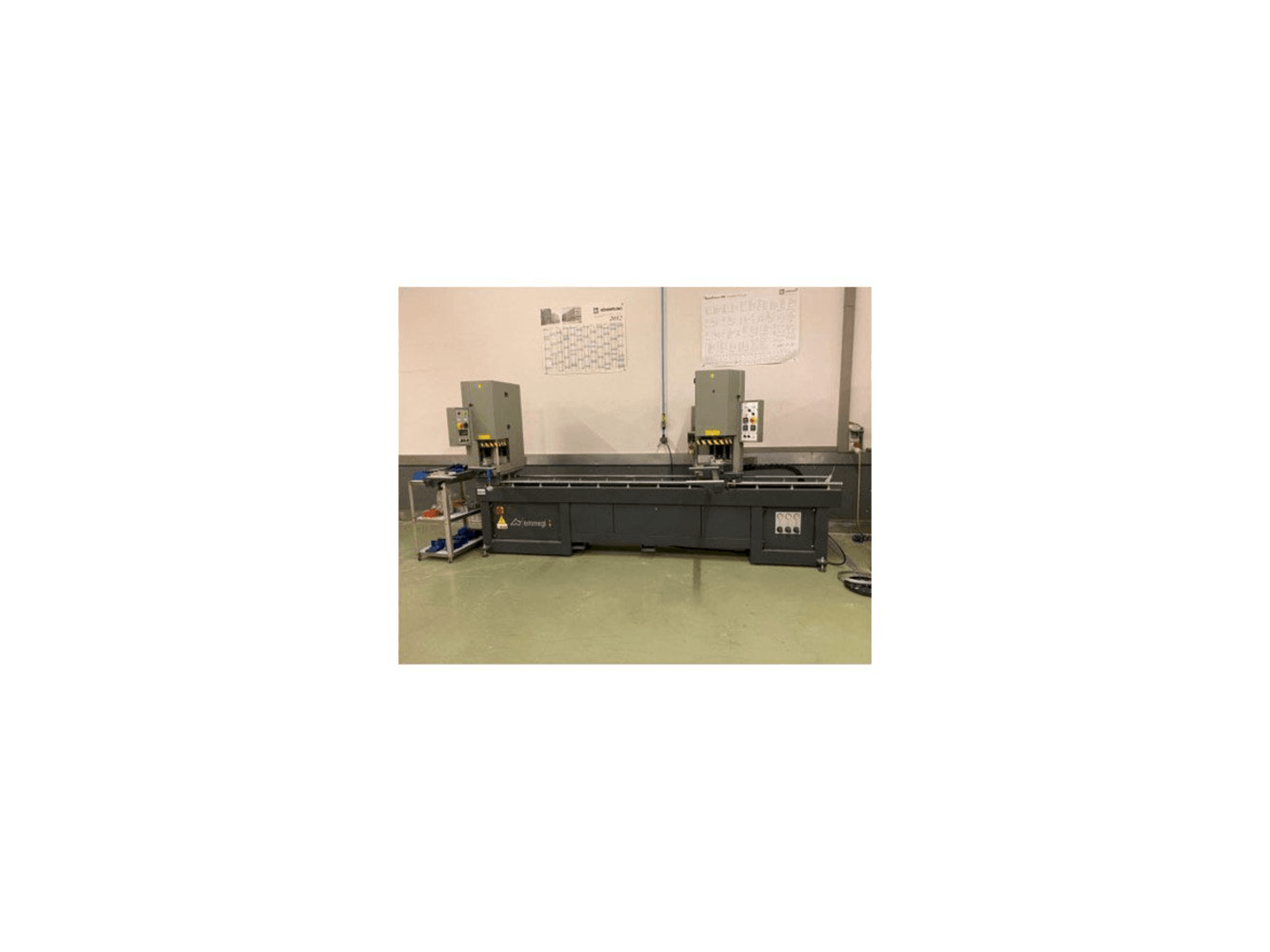 Frontansicht der Emmegi FUSION 2LV 3440 Maschine