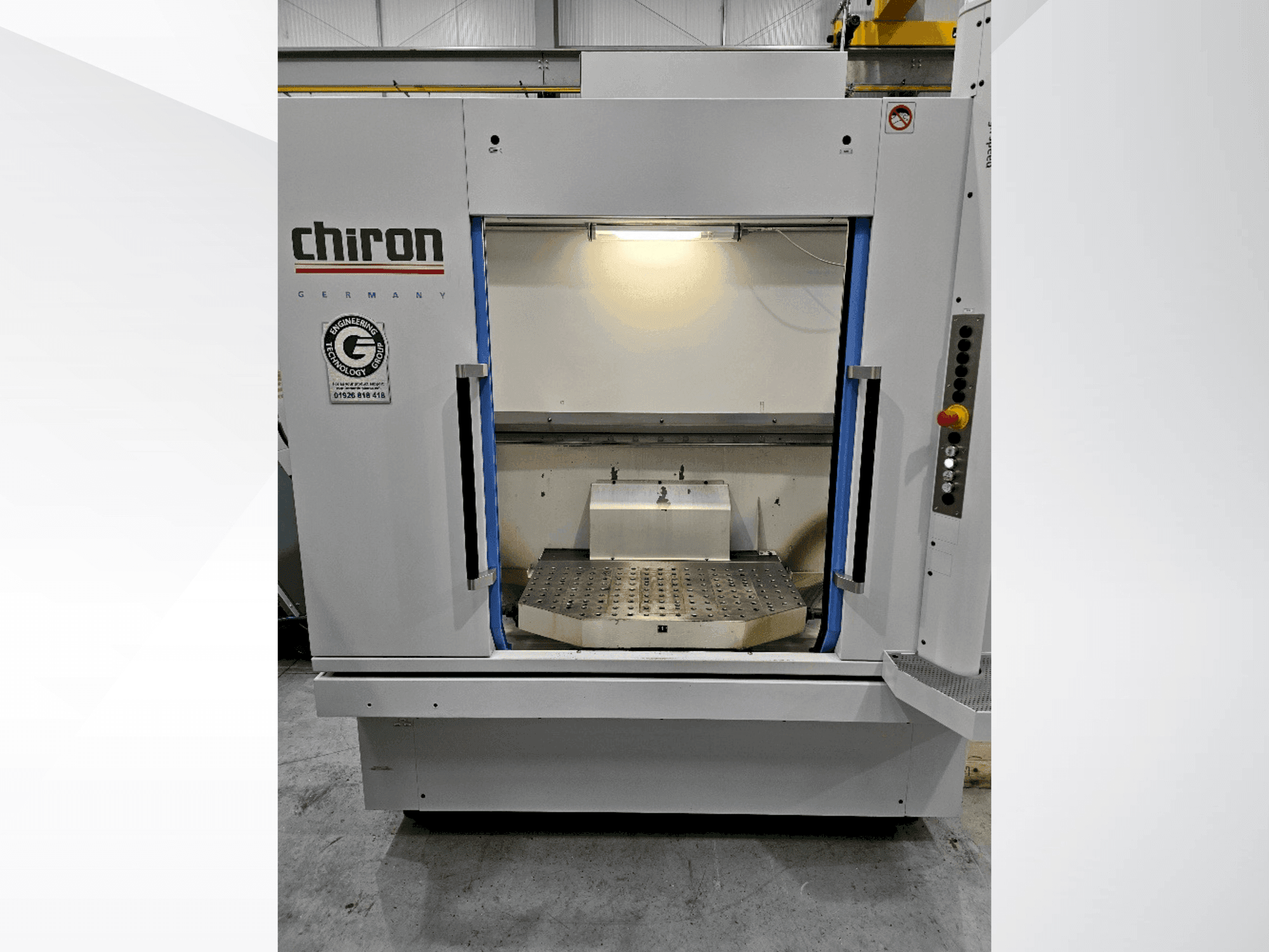 Frontansicht der CHIRON DZ15W MAGNUM HS Maschine