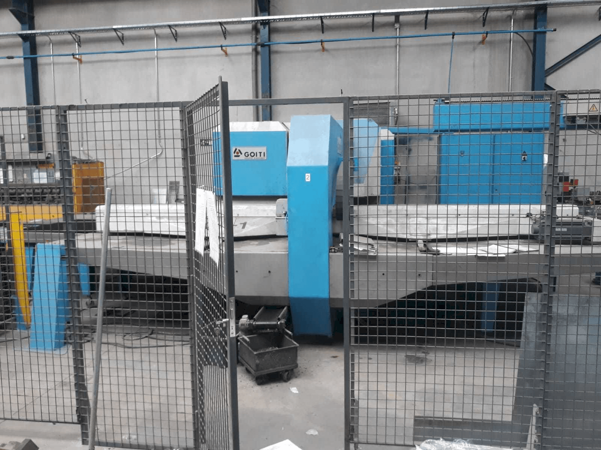 Frontansicht der GOITI PGA 1 Maschine