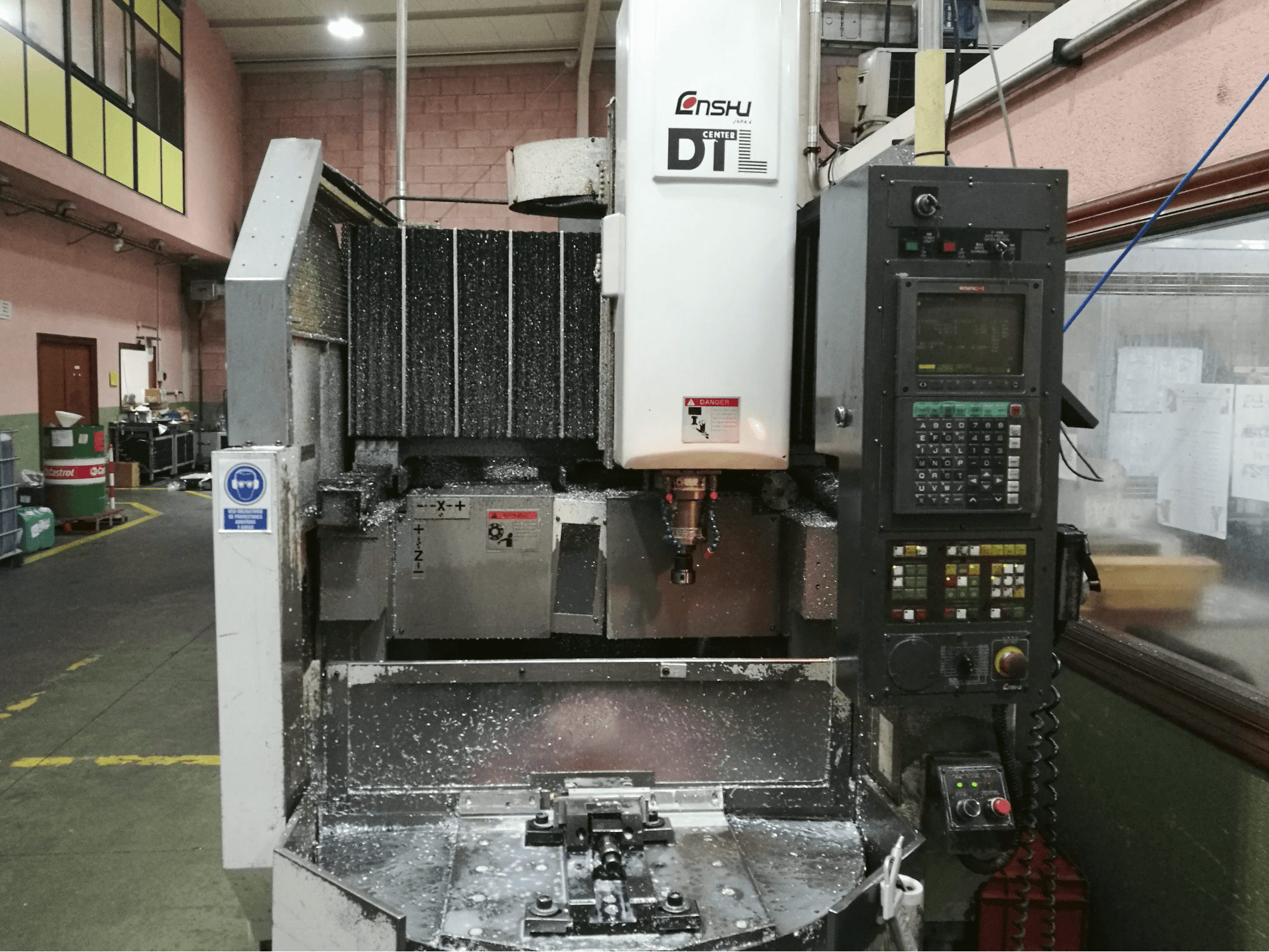 Rückansicht 2 der Enshu DT-CL Maschine