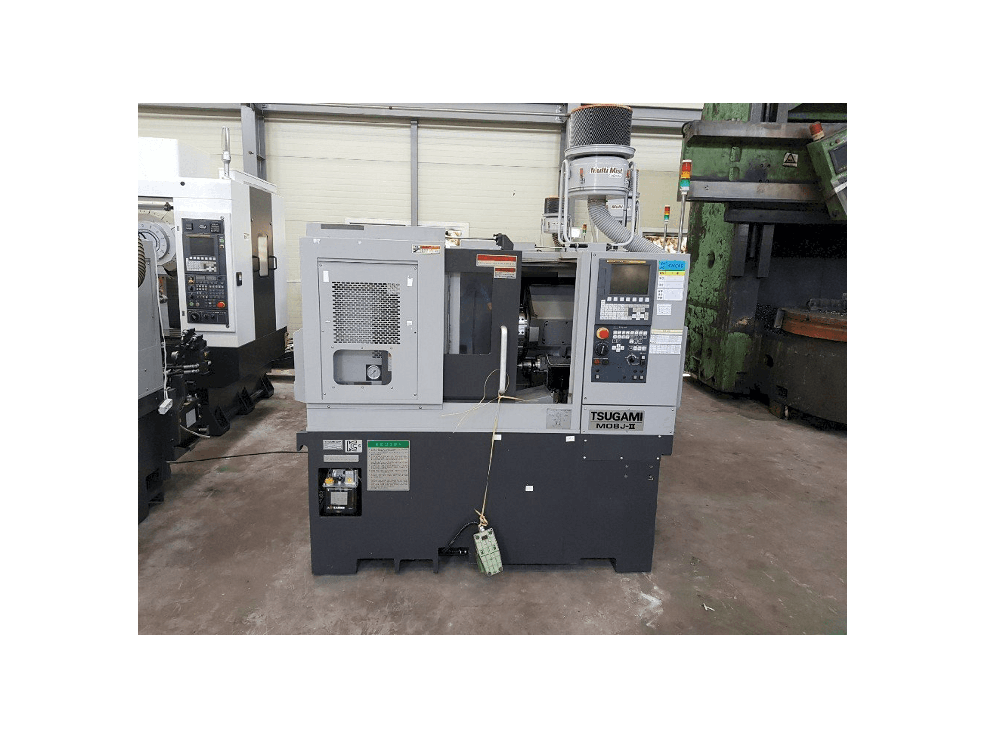 Frontansicht der TSUGAMI M08J-Ⅱ Maschine