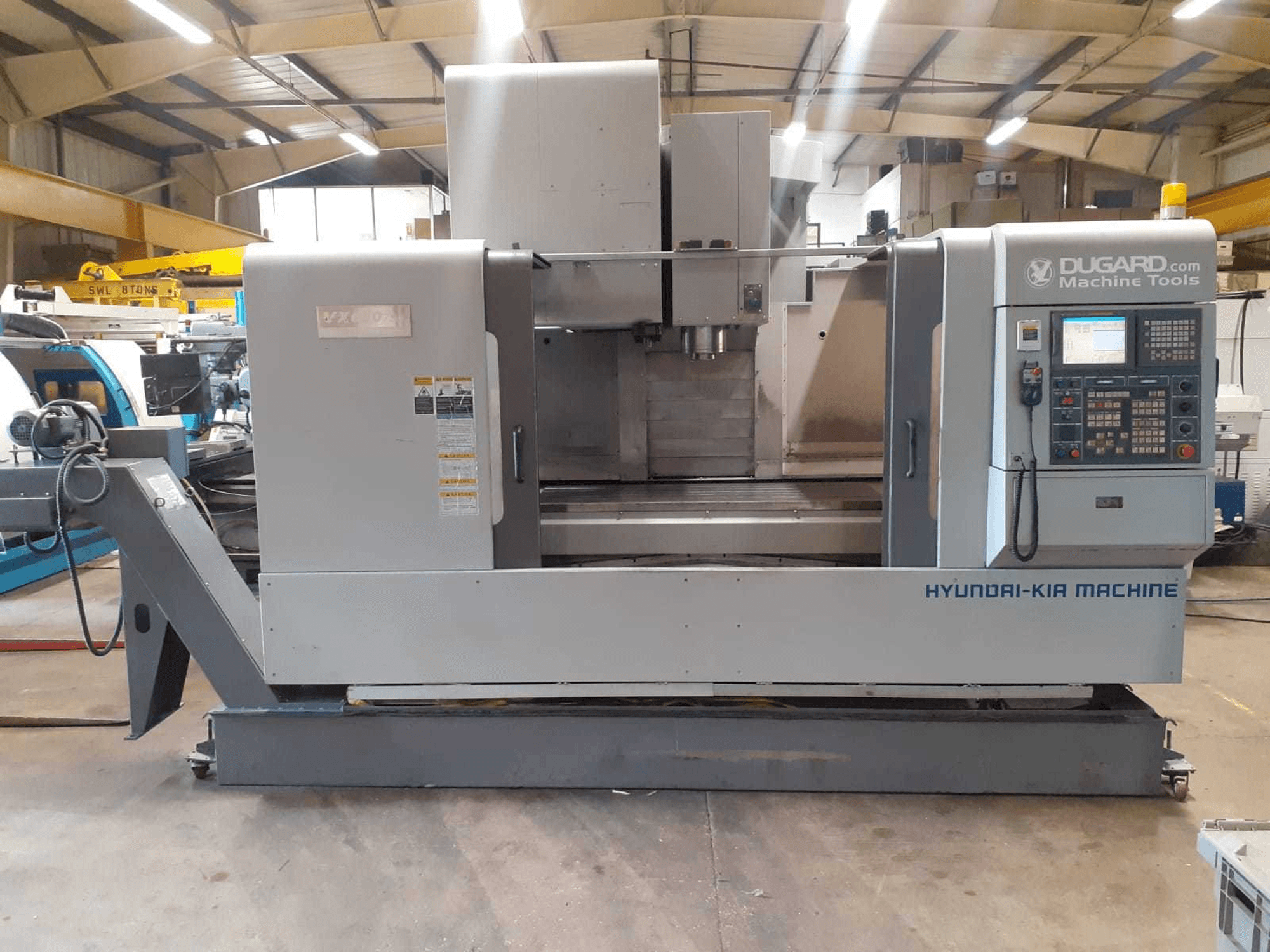 Frontansicht der Hyundai Kia VX650/50 Maschine