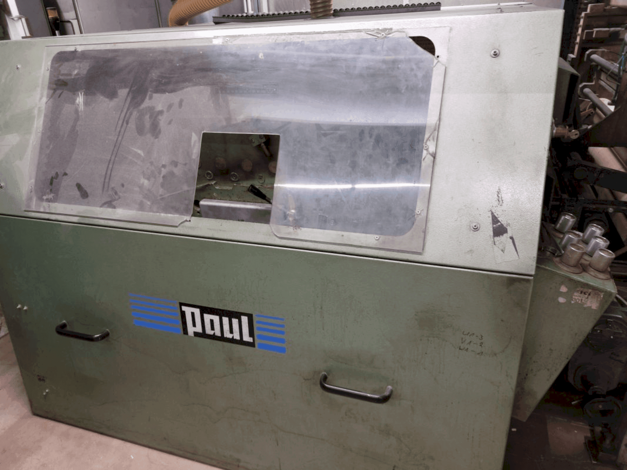 Frontansicht der Paul Reinhardt K34G / 1500 Maschine